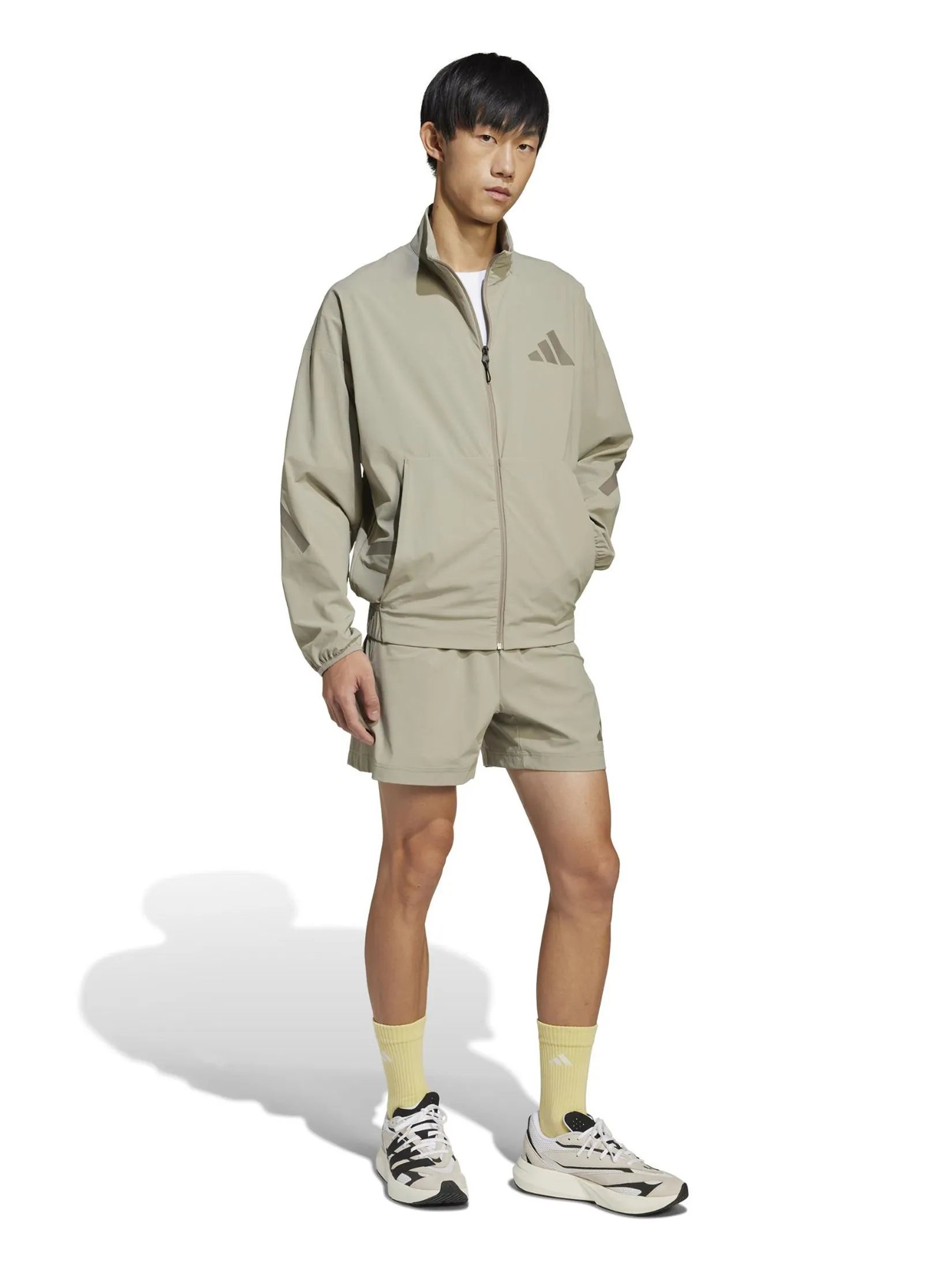 ADIDAS Men Track Top Adidas Z.N.E. Woven Putty Beige