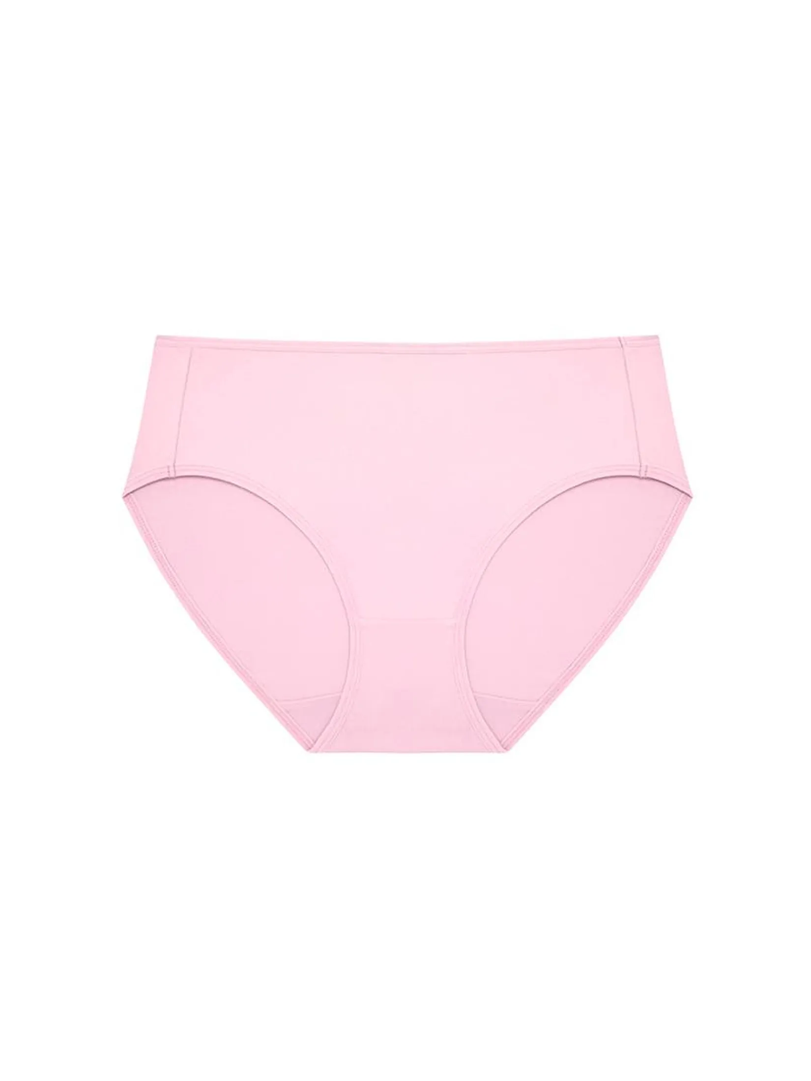 SABINA [Pack 5 Piece] [Online Exclusive] Microfiber Mid Waisted Panty - Dark Pink