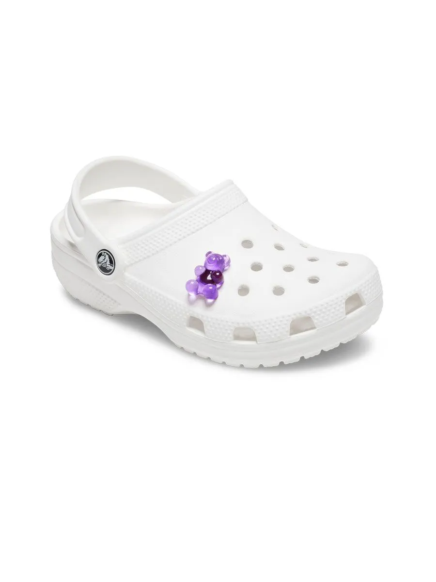 CROCS MULTICOLOR CROCS Jibbitz Purple Candy Bear Shoes Charm