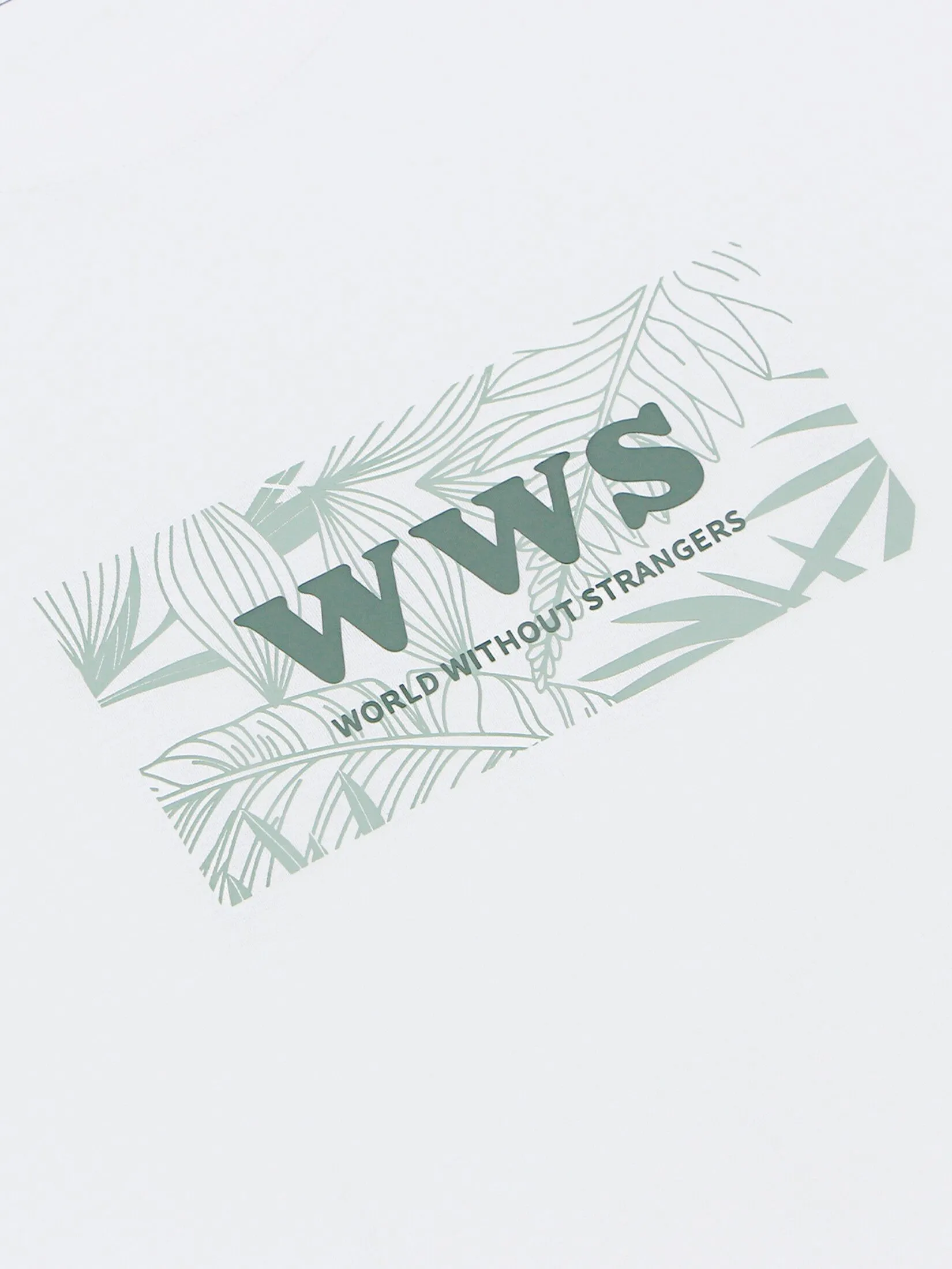 GIORDANO Men's Jersey Slim Printed Tee (WWS) Signature white