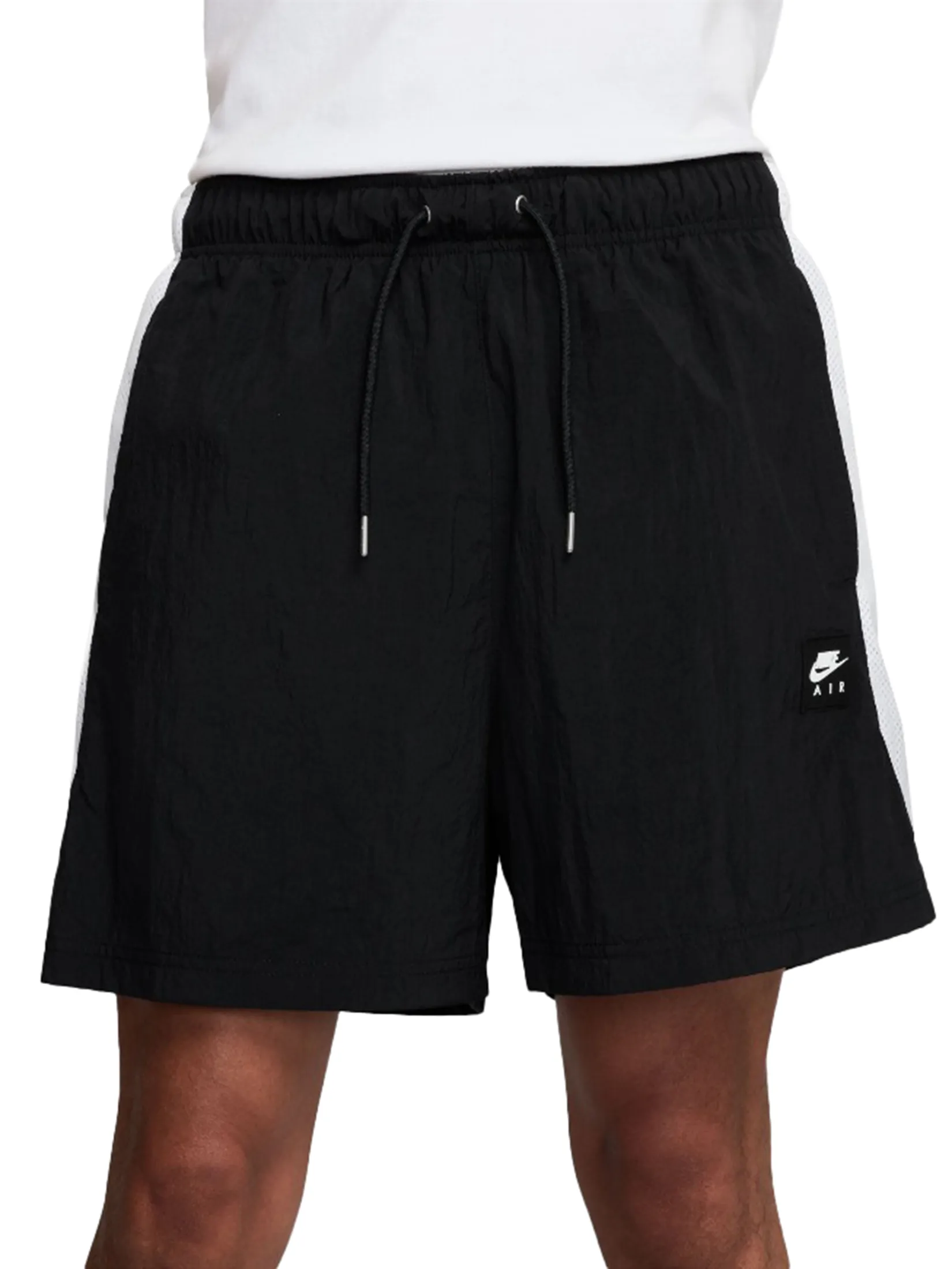 NIKE Men Shorts Air Woven Black/White/White