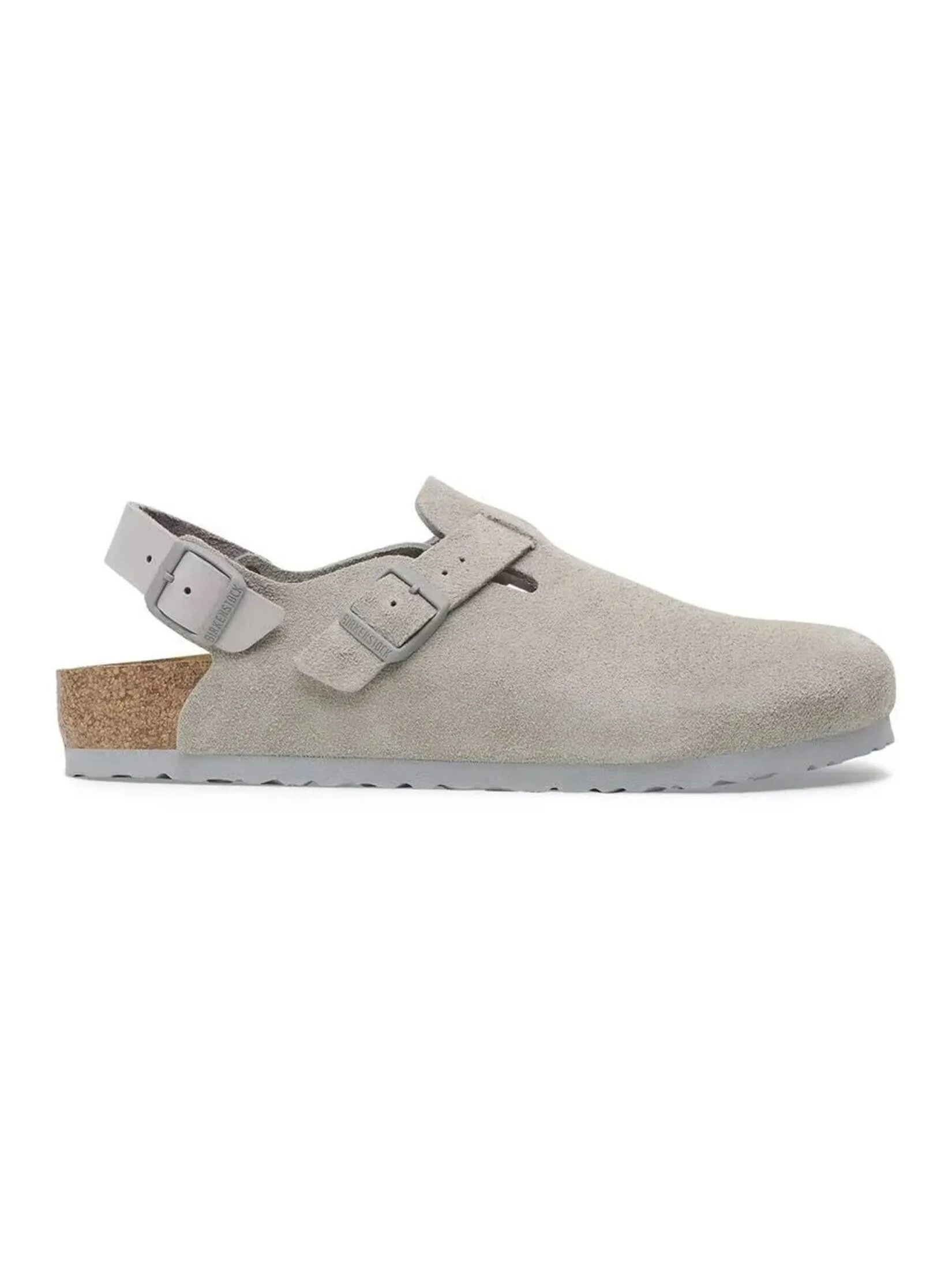 BIRKENSTOCK UNISEX SANDALS TOKIO SUEDE STONE COIN
