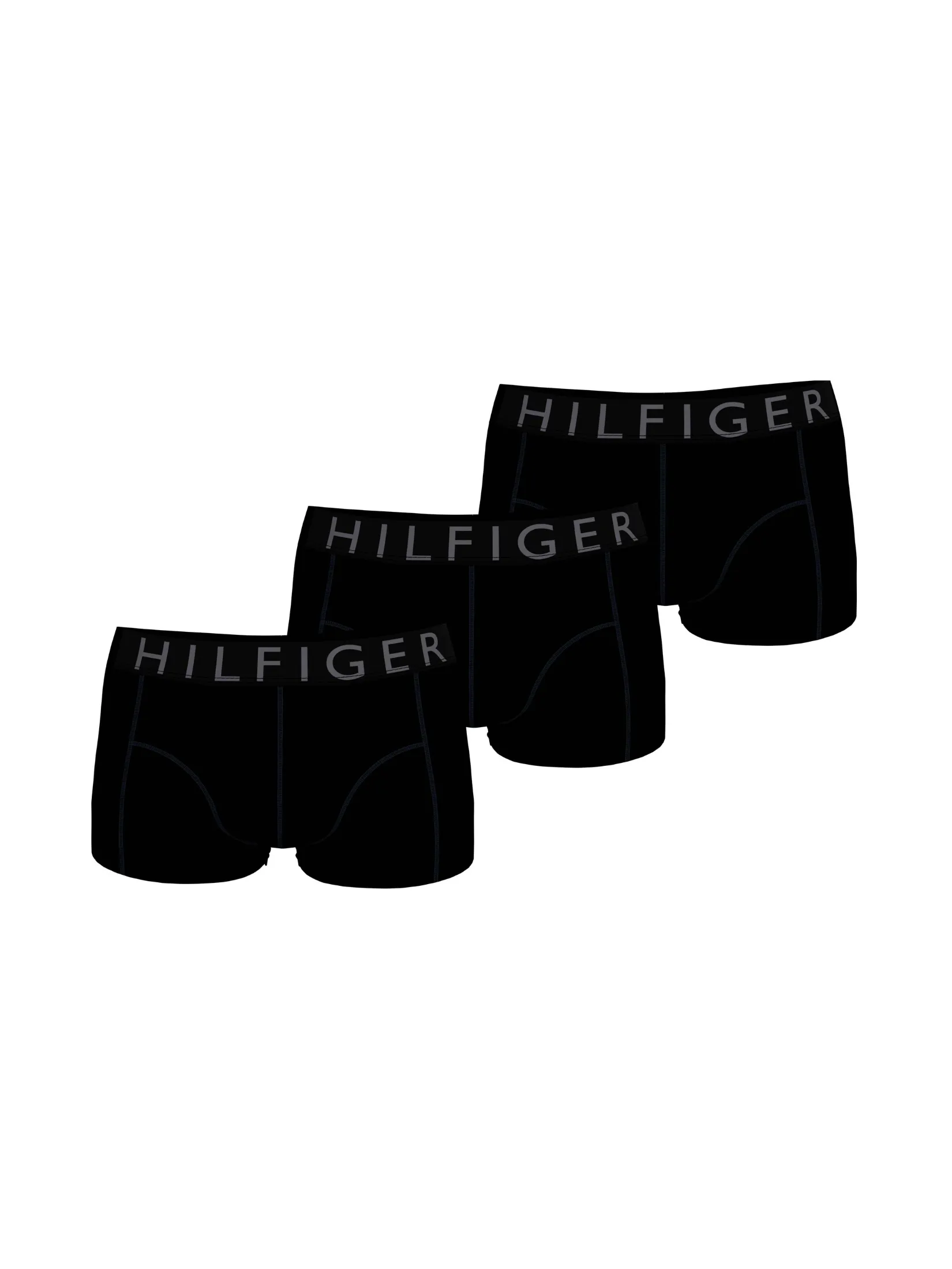 TOMMY HILFIGER MEN TRUNKS Black (Pack 3)