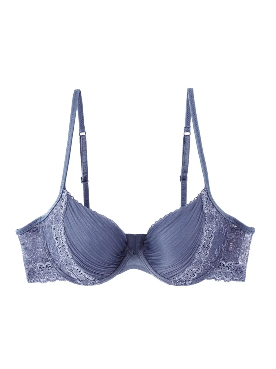 ELLE LINGERIE BRASSIERE MOLDED BRA LB6541TN VIOLET Size - 32A