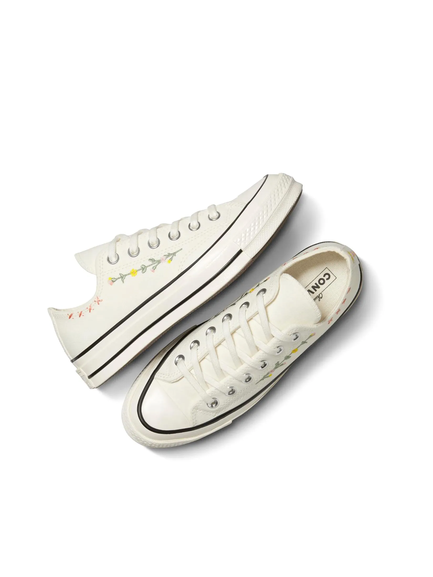 CONVERSE Women Sneakers Chuck 70 Joyful Florals OX Cream