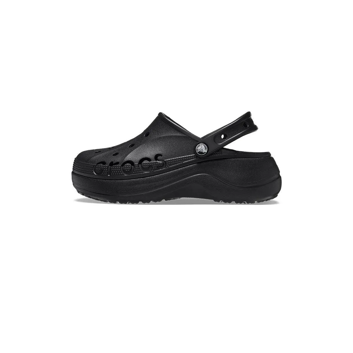 CROCS Baya Platform Clog Women Casual Shoes Black - CR024SH024DDTH