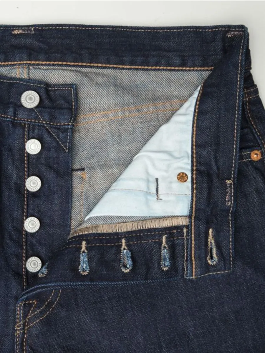 LEVI'S 501 Levi'S Original Crispy Rinse Jeans 005011484 Dark Navy