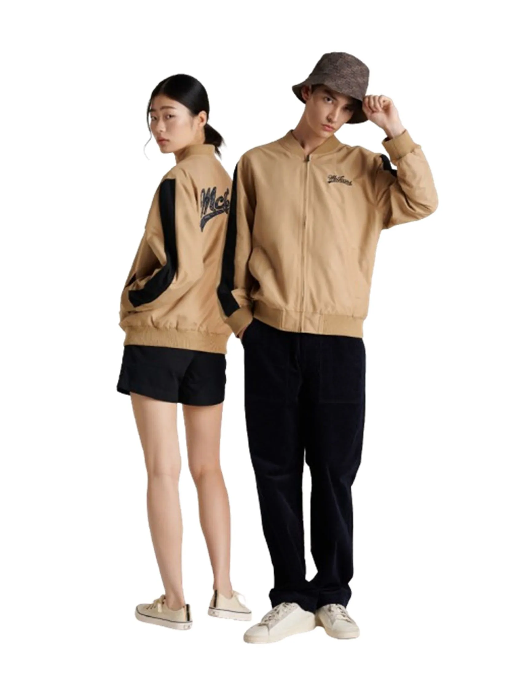 MC JEANS Jacket Bomber Men Brown