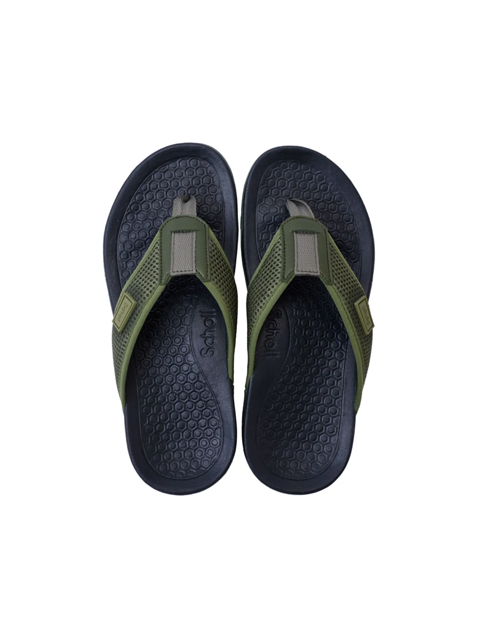 SCHOLL Bronte Unisex Flip flops - Olive