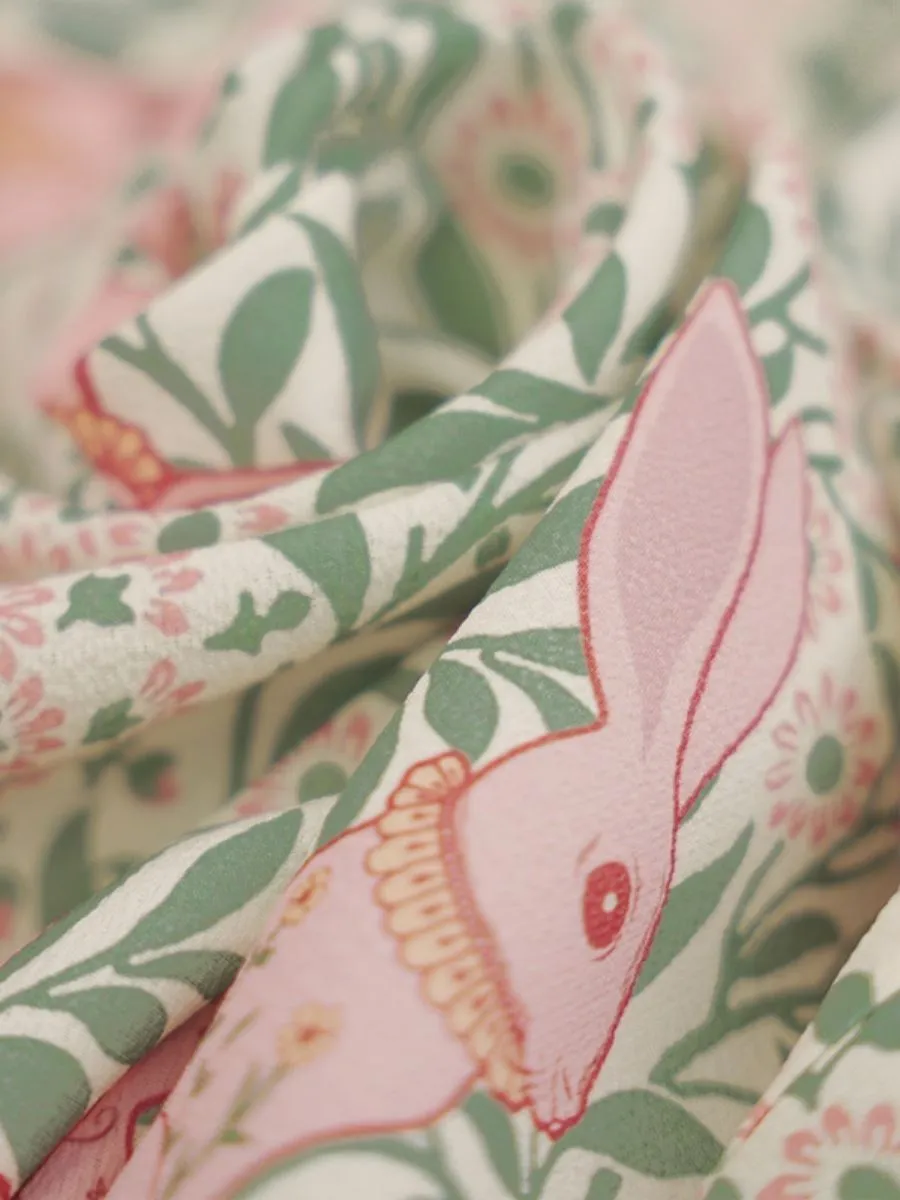 JUNGLE ME Women Garden of Fresh Flowers in Full Bloom Green