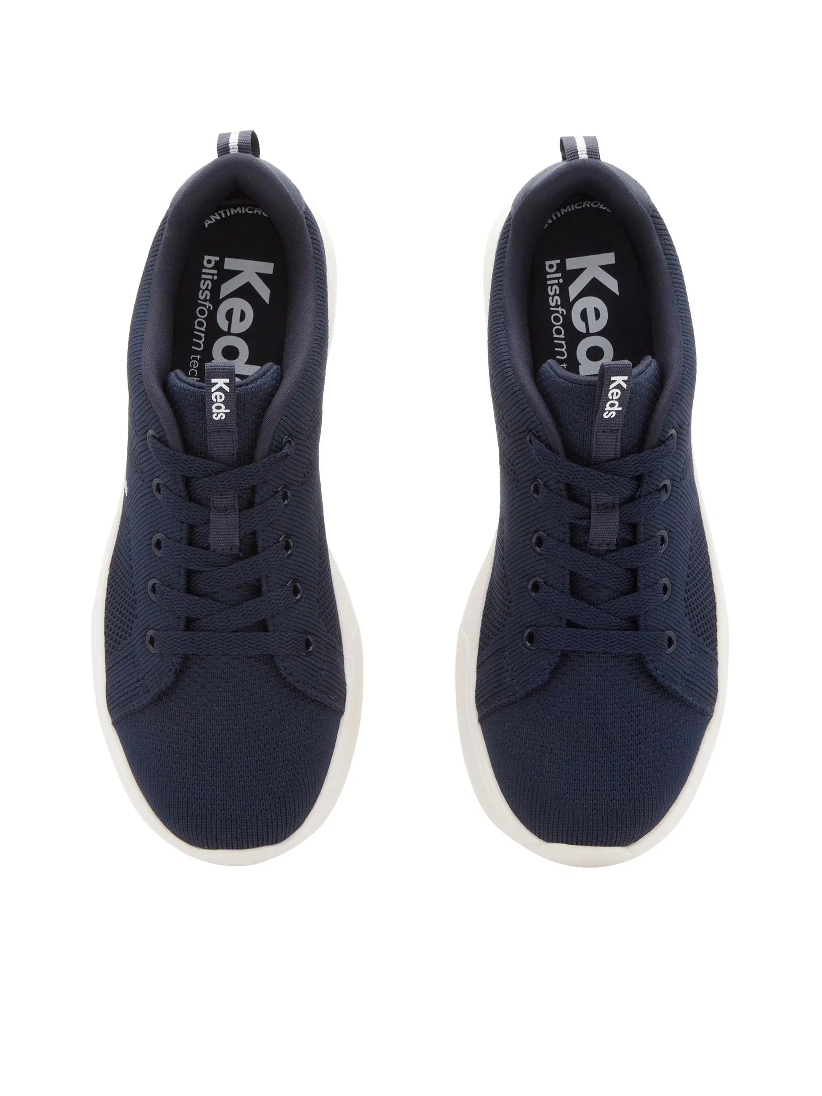 KEDS Women Blisswalk Lace Eng Knit Navy