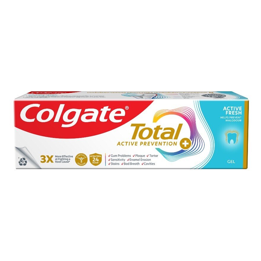 Colgate Toothpaste Total Active Fresh 80 G. - Blue