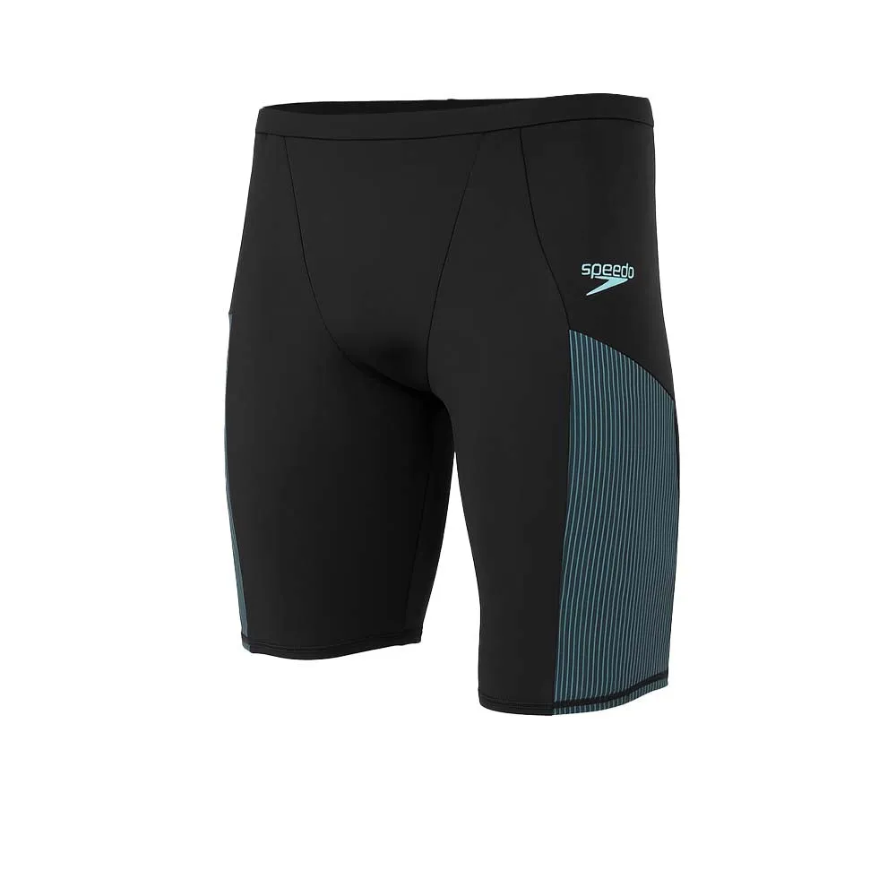 SPEEDO Hero 6.0 Panel Jammer (Aurora Flow) Men Swim Shorts Black - SP111SP874ENTH