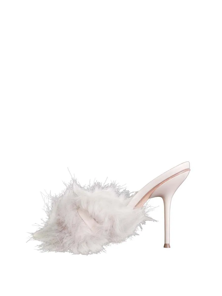 VILLAINS SF FLUFFED UP Sandal High Heel GREY