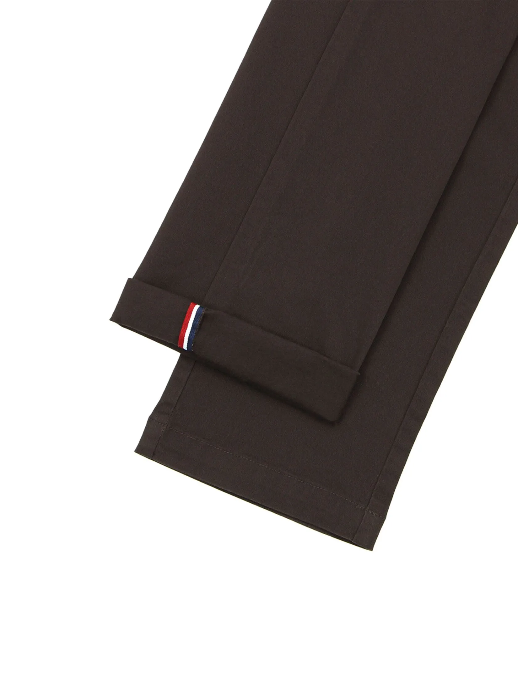 GIORDANO Men's Super Stretch Easy-Care Pants (180° Waistband) Marsh Brown