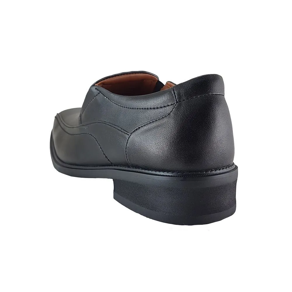 FREEWOOD SHOES leather biz shoe B5838101-black