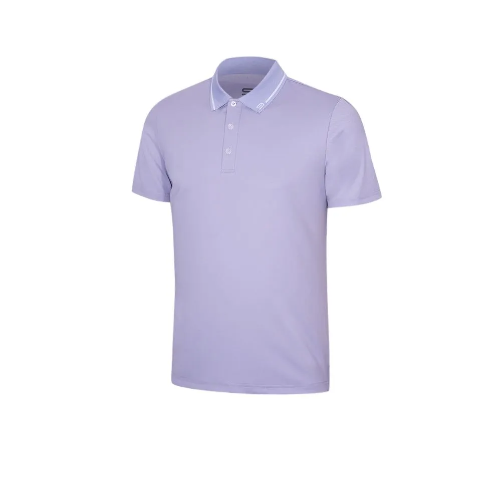 9NINE Men Golf Polo Shirt N25GOPOM02 Purple - 9N358AP708EGTH