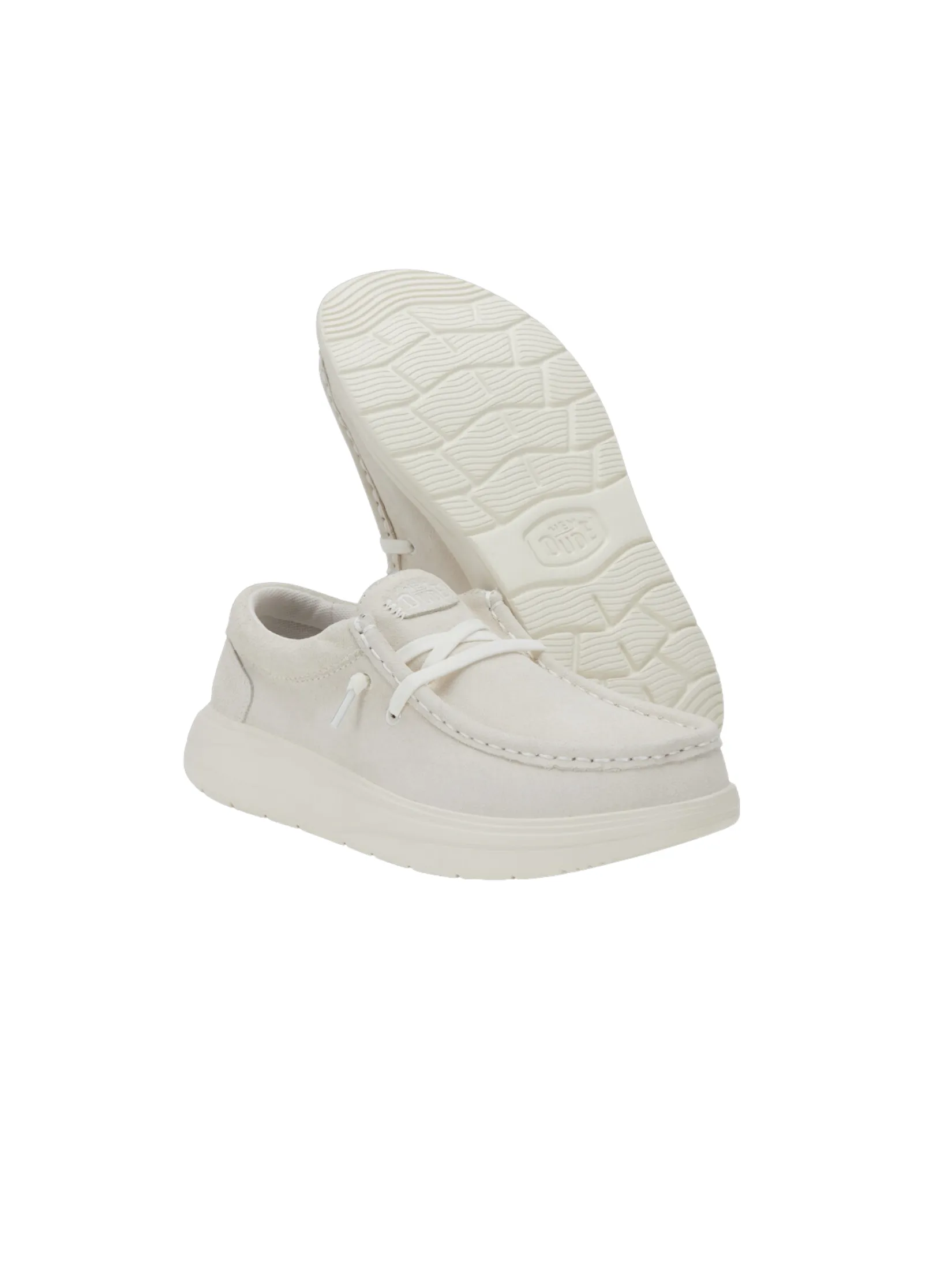 HEYDUDE WENDY COMF SUEDE - IVORY