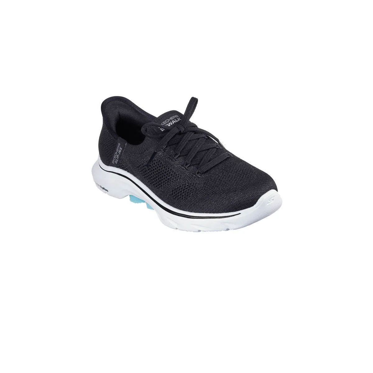 SKECHERS Women Training Shoes Slip-ins®: Go Walk 7™ - Via Black - SK108SH176EATH