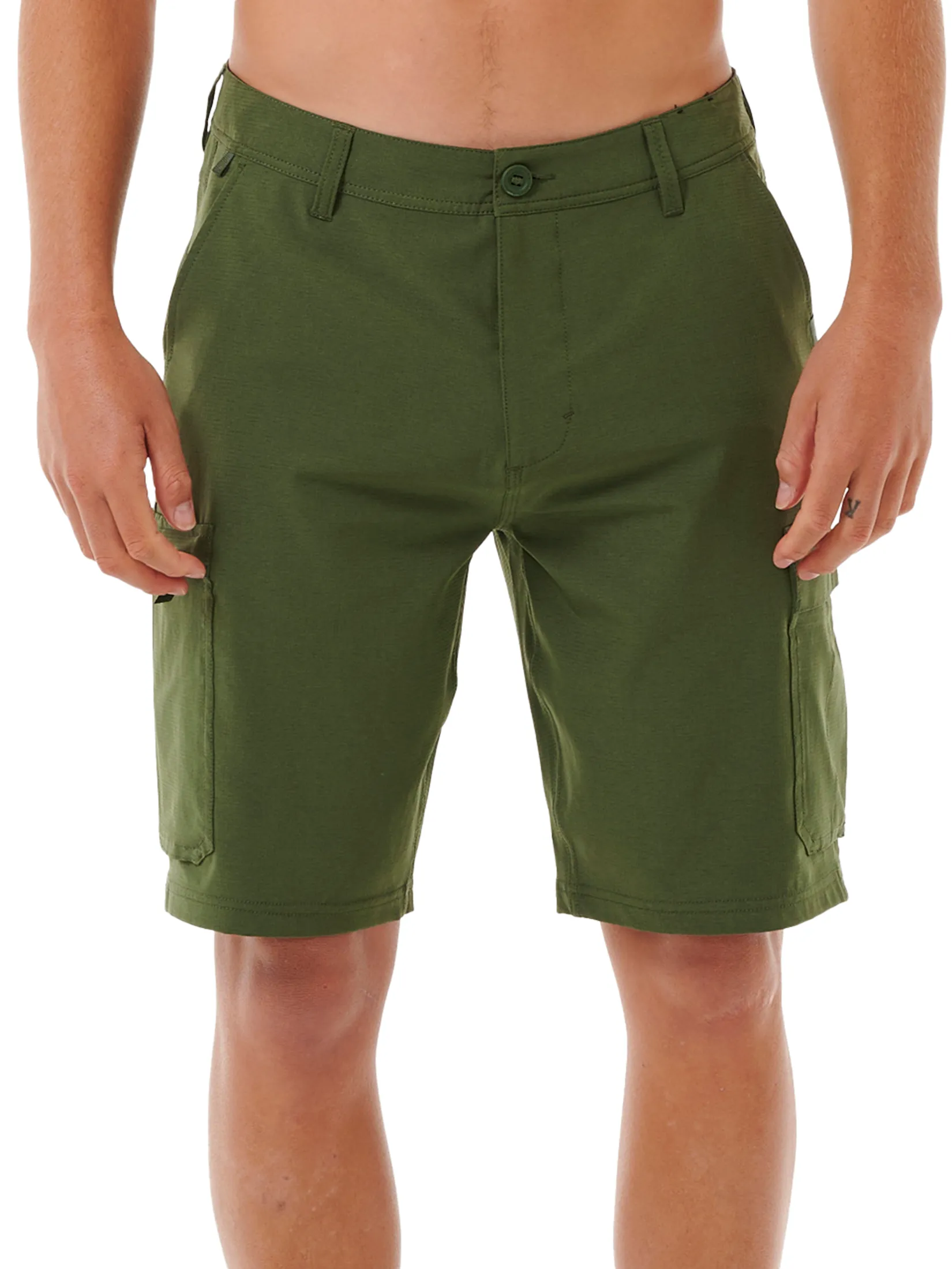 RIP CURL Men Cargo Shorts Boardwalk Classic Surf Dark Olive