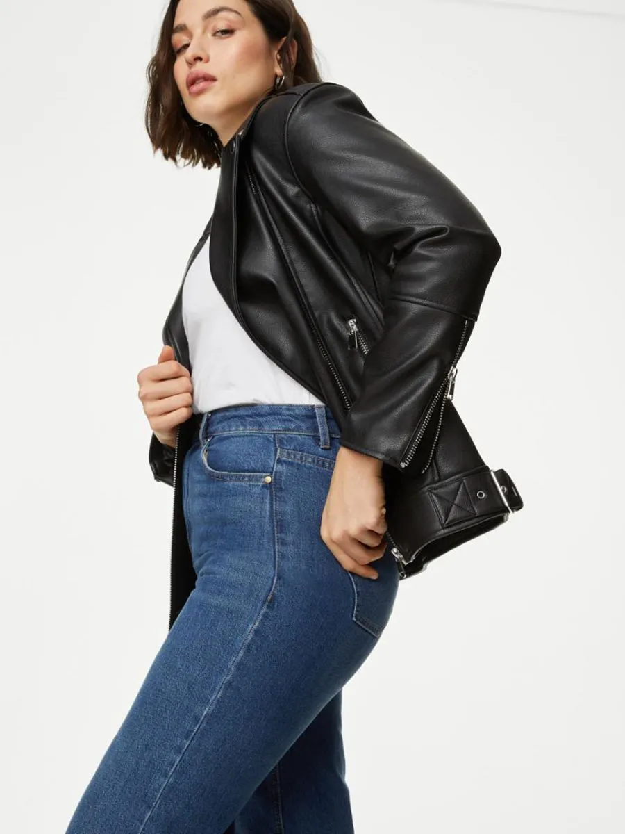 MARKS & SPENCER Women Wide Leg Jeans