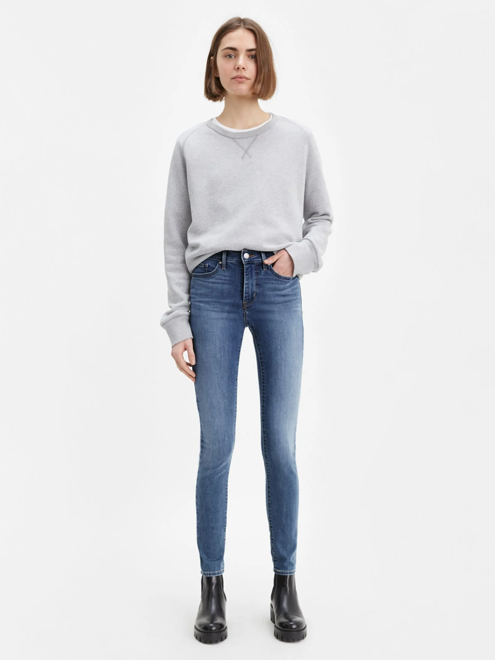 LEVI'S Women's 311 Shaping Skinny Jeans Navy