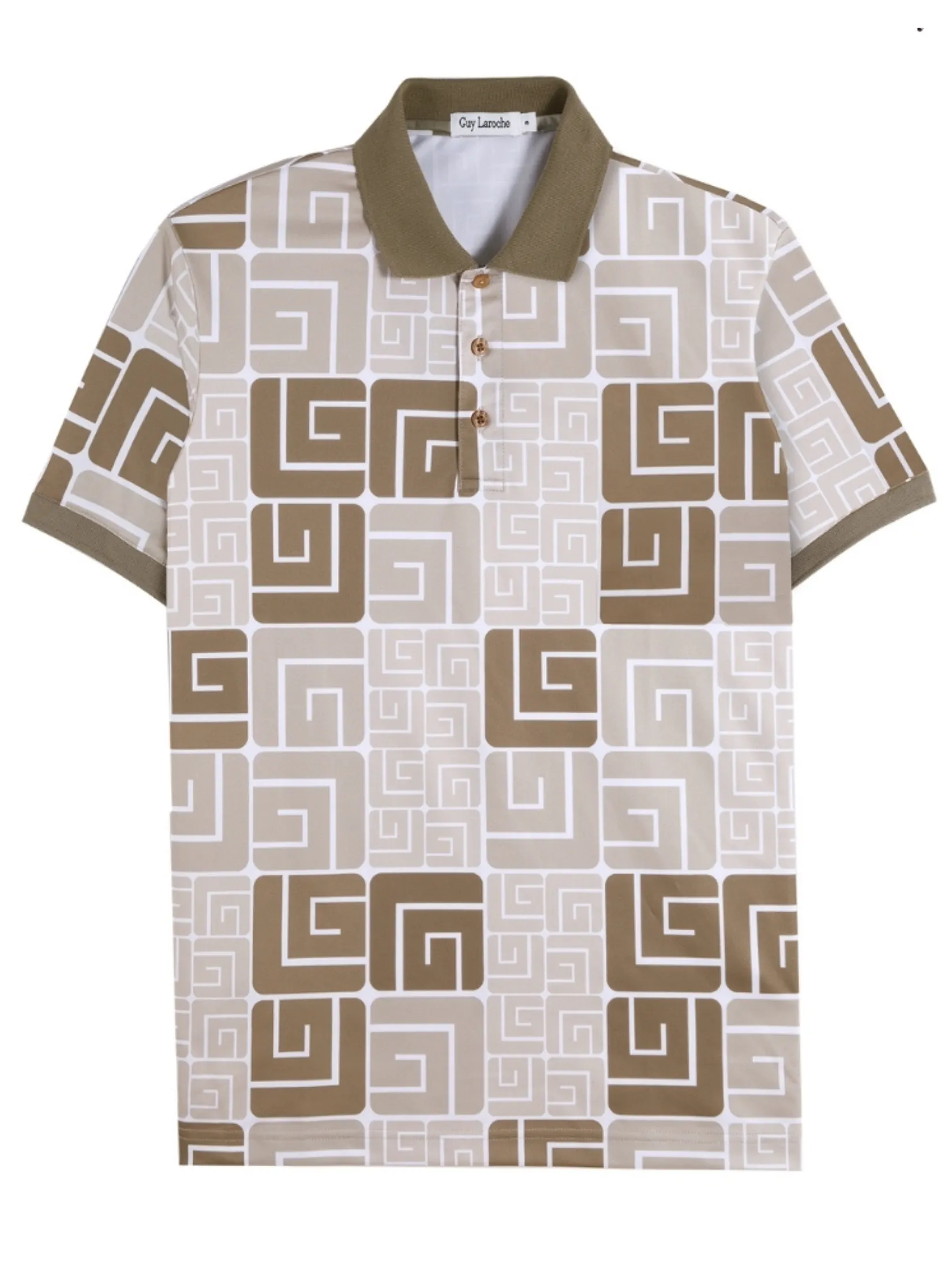 GUY LAROCHE MENWEAR Men s Polo Shirt BKL7303W5BE - Beige