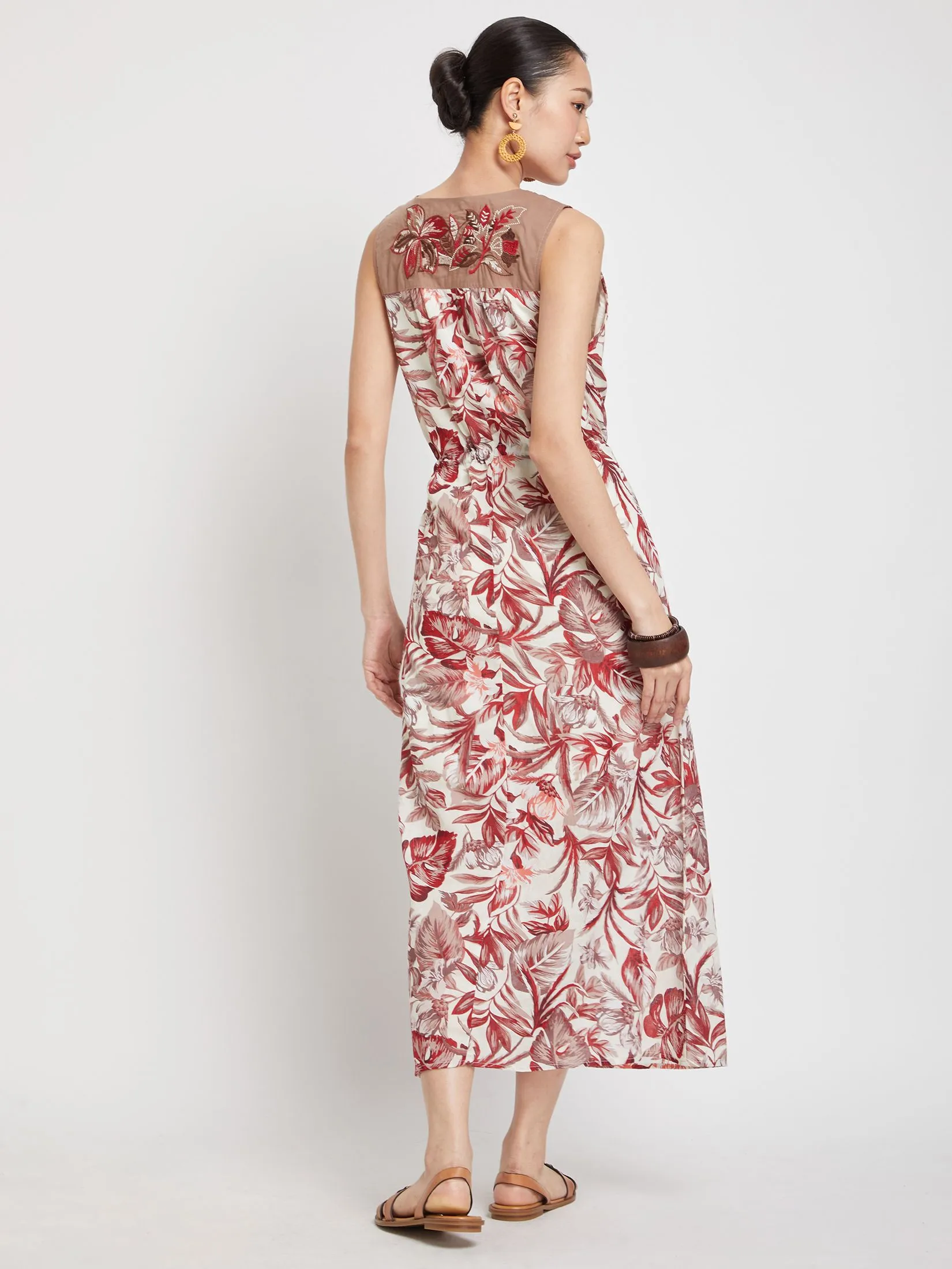 JOURNAL Women Dress Sleeveless Cotton Woven