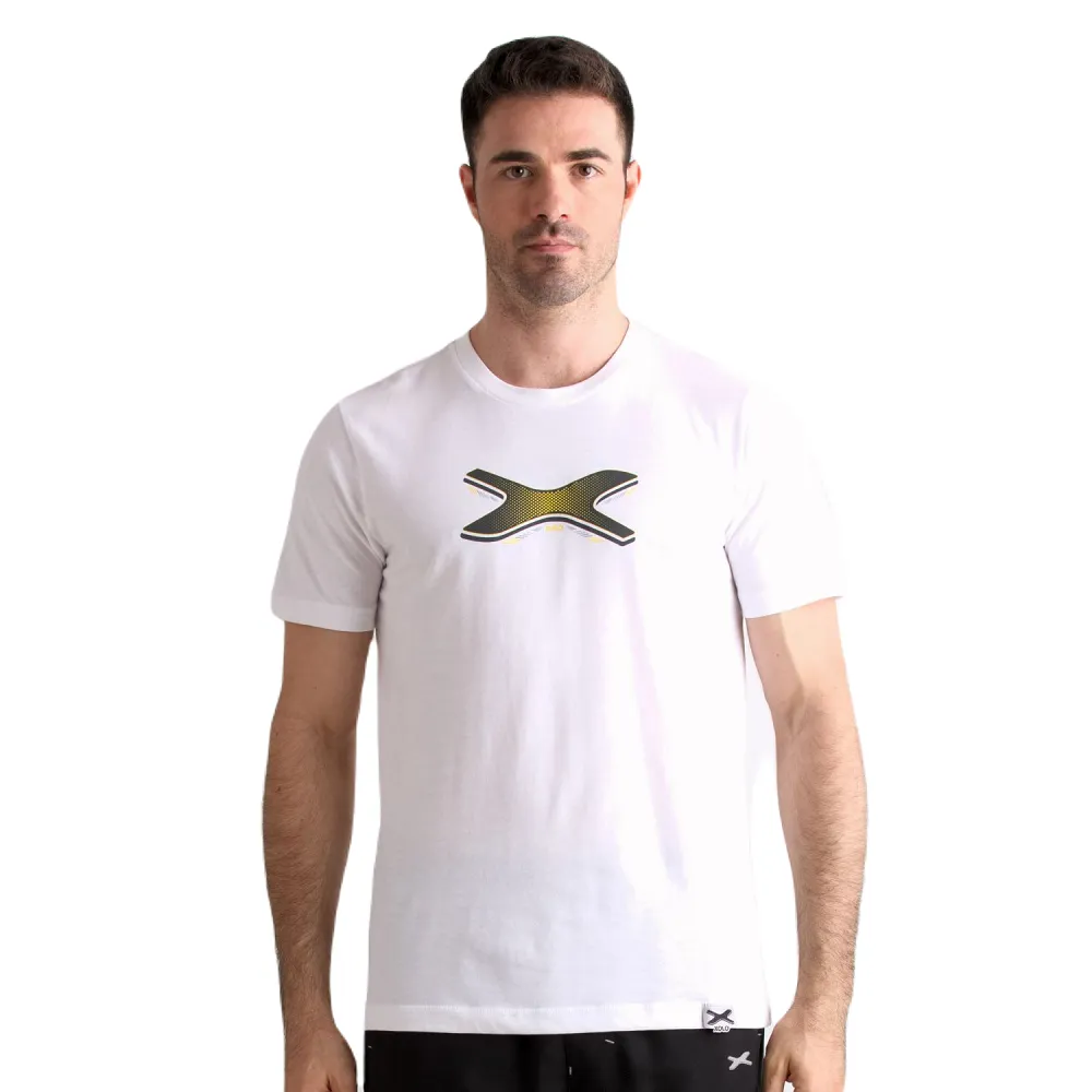 XOLO White MEN'S XOLO Stacking Letters T-Shirt (040007)