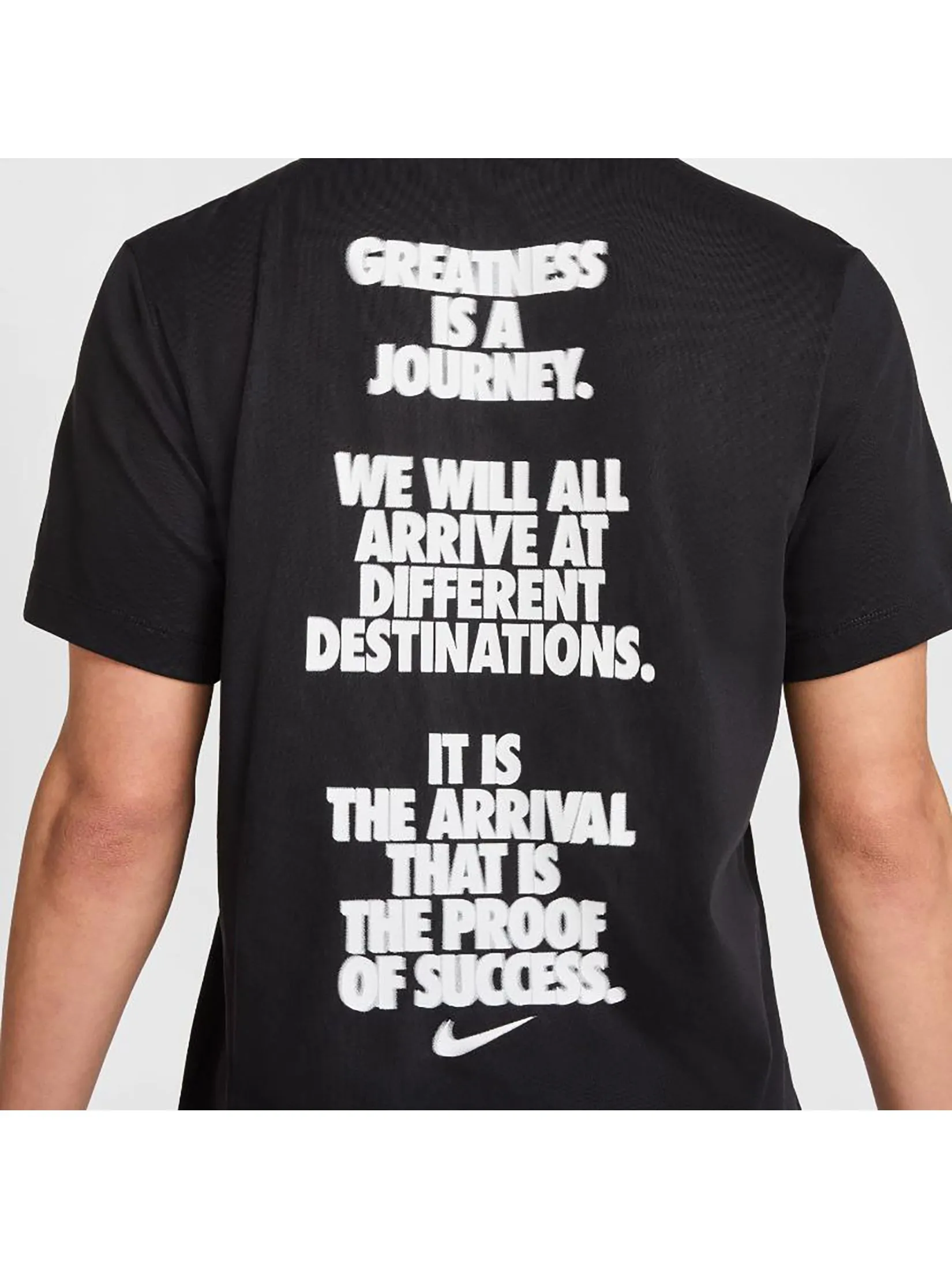 NIKE Men Running Tee Dri-Fit Verbiage