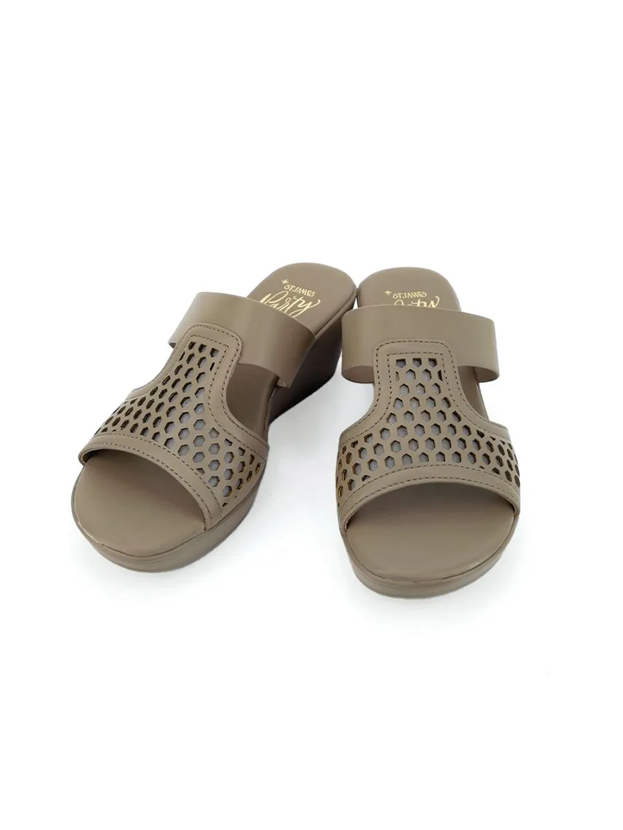 ST.JAMES WEDGES OZARK-TAUPE