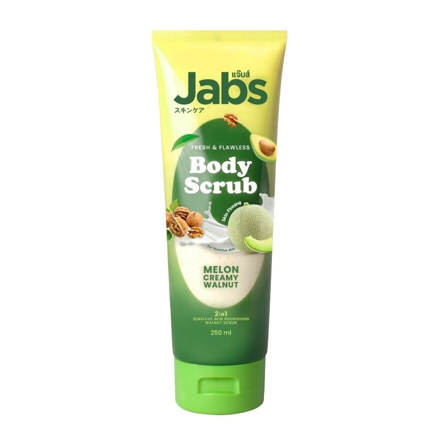 Jabs Body Scrub Fresh  Flawless Melon Creamy Walnut 250 Ml.