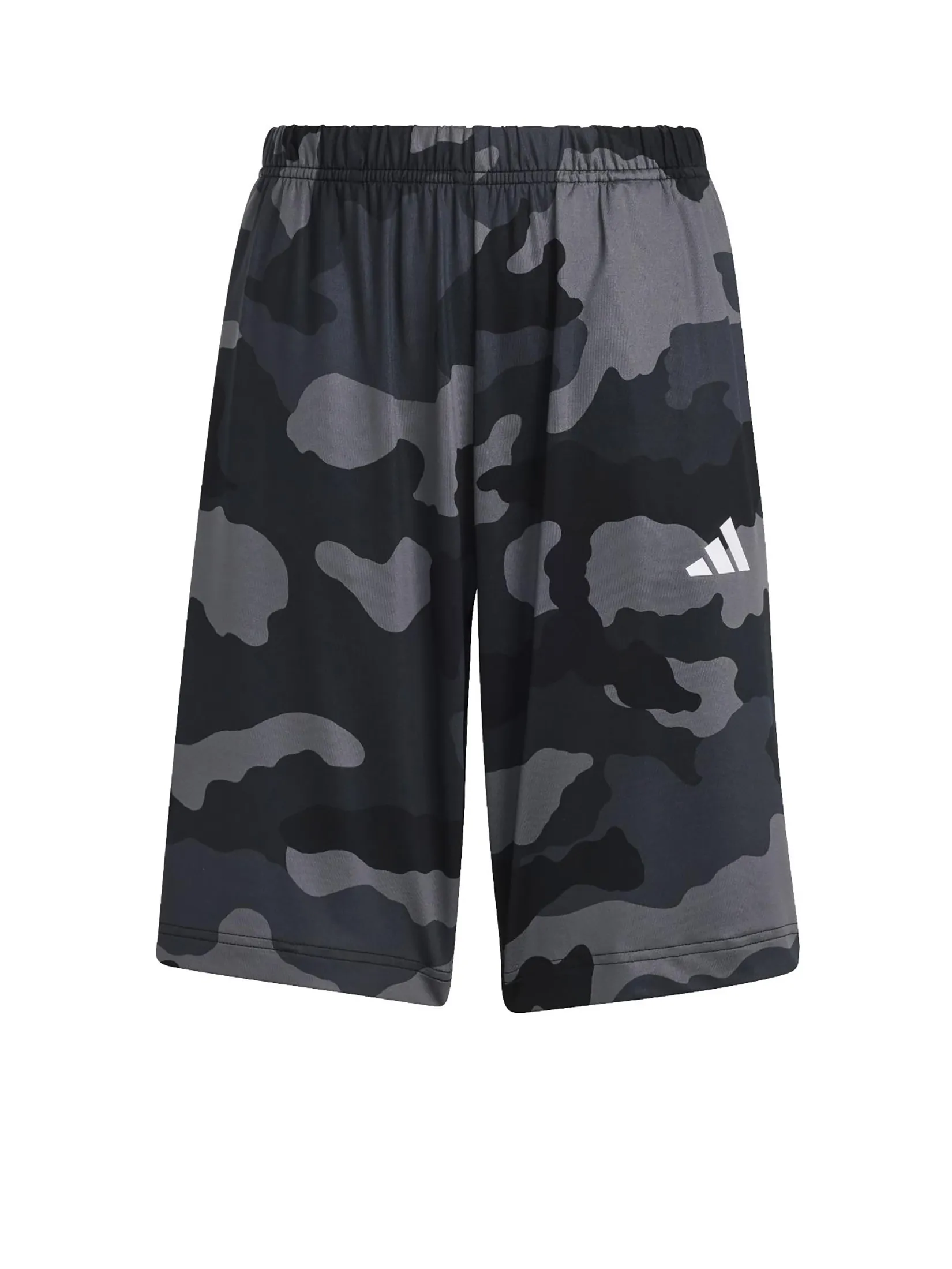 ADIDAS KIDS Unisex Kids Shorts Train Essentials Seasonal Print Black Size - 164 UK