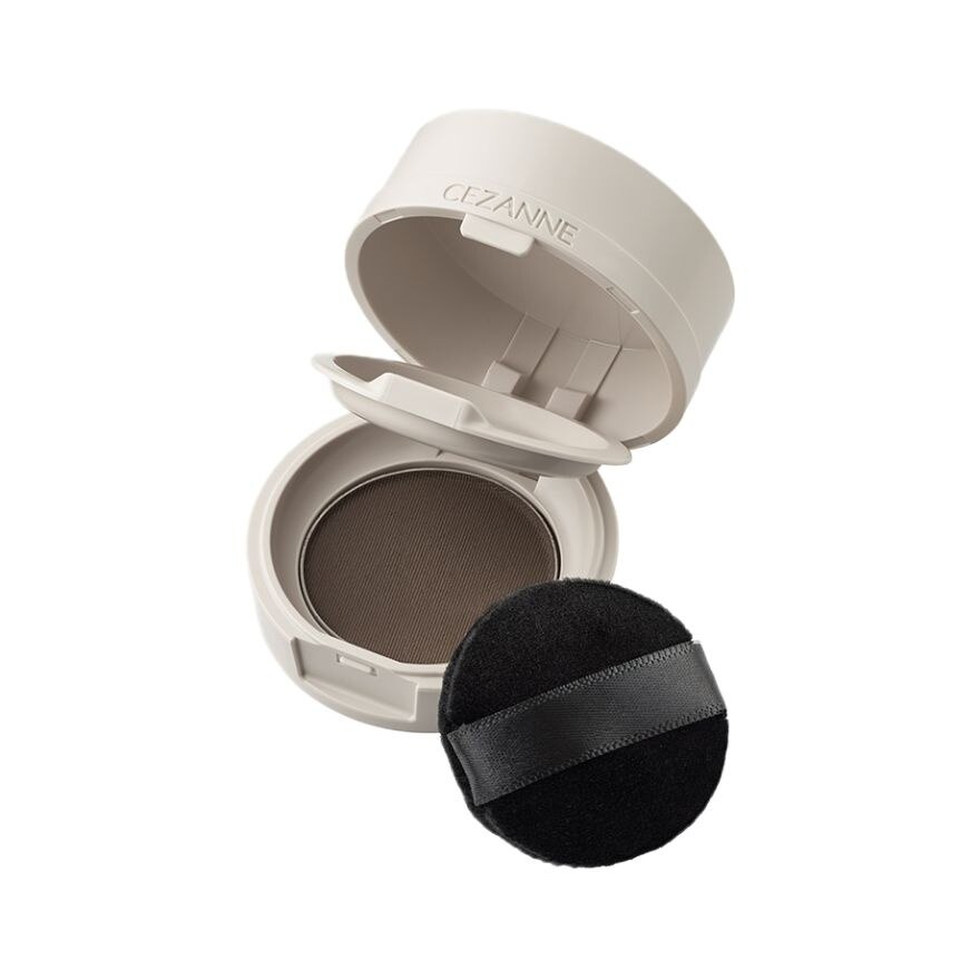 Cezanne Hair Makeup Powder 4g - 02 Light Brown