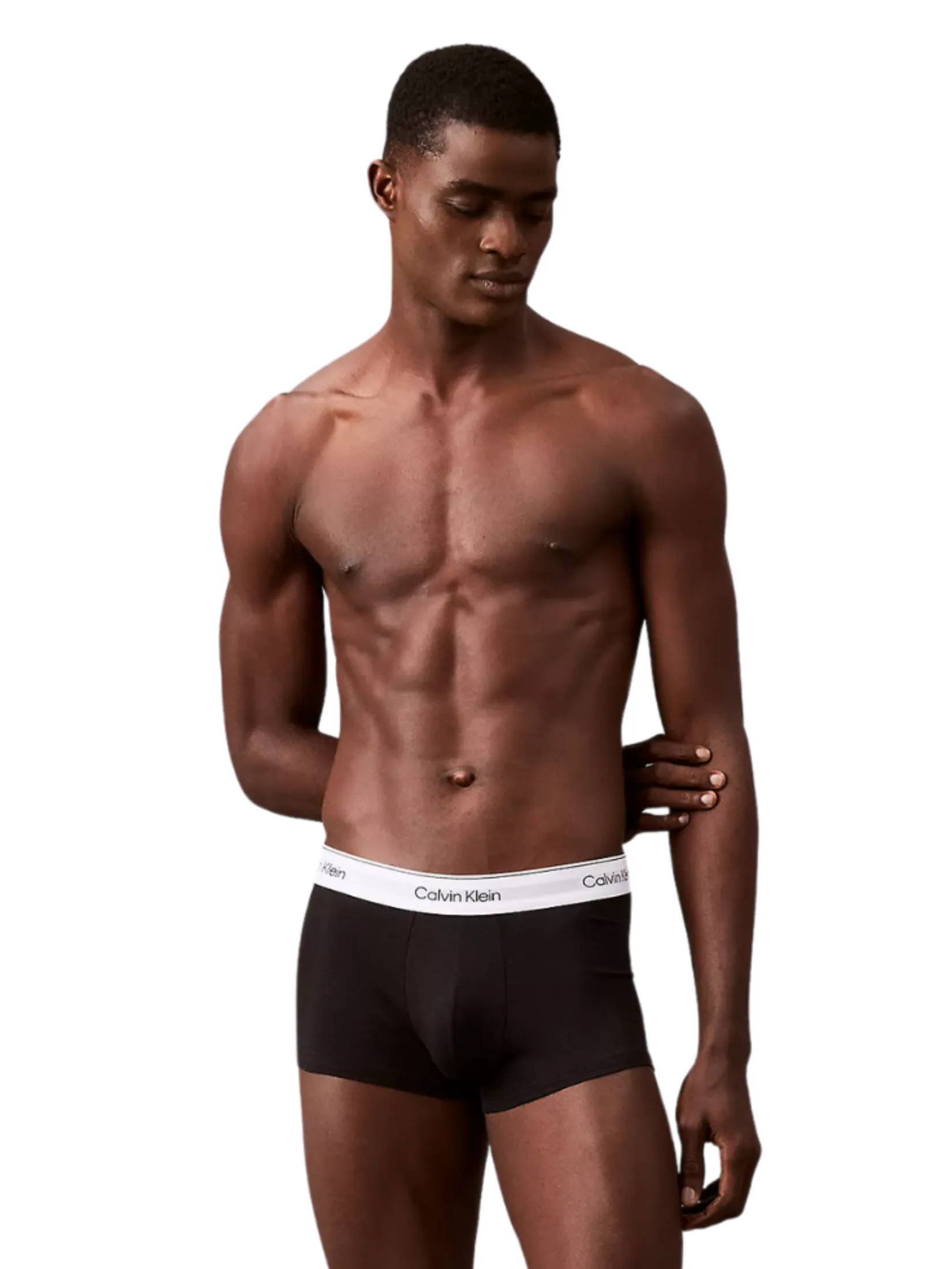 CALVIN KLEIN Men's Icon Cotton Stretch Trunk 3Pack Underwear Multicolor