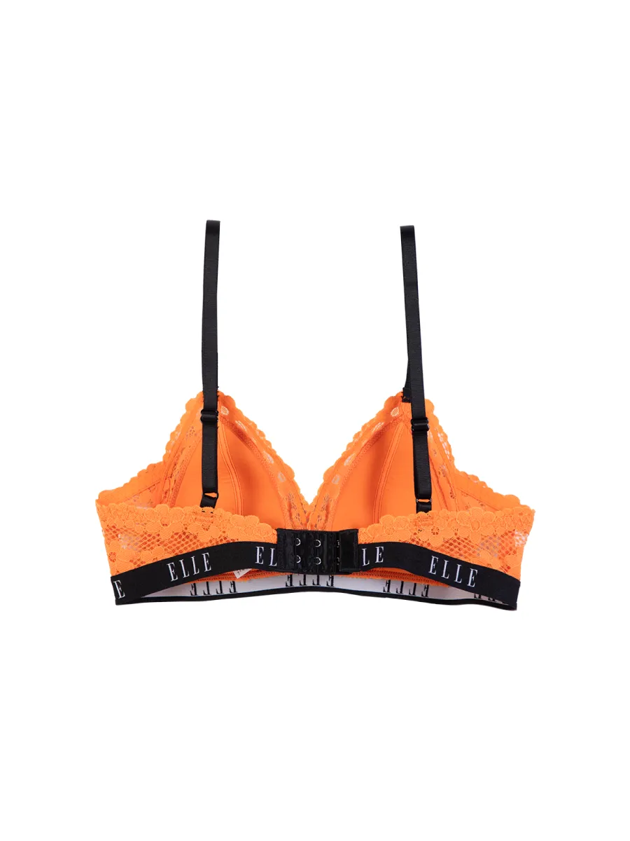 ELLE LINGERIE BRASSIERE PADDED BRA LB6719BL ORANGE
