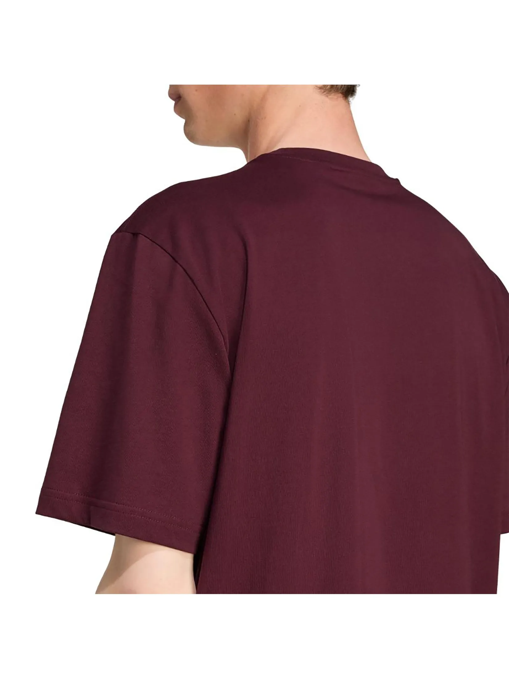 ADIDAS Men T-Shirt Mercedes - AMG Petronas Formula One Team Summer Red / Aurora Ruby