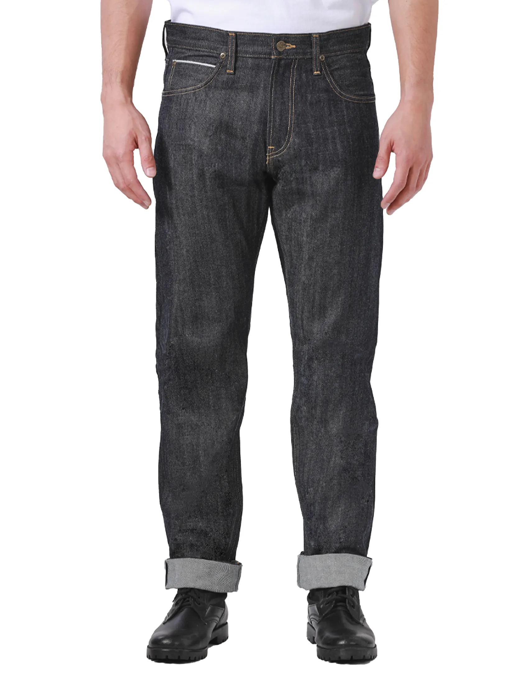 LEE Men s Jeans (Red Selvedge) Lee Riders Collection Mid Miami Fit Raw Denim Size - 29 EU