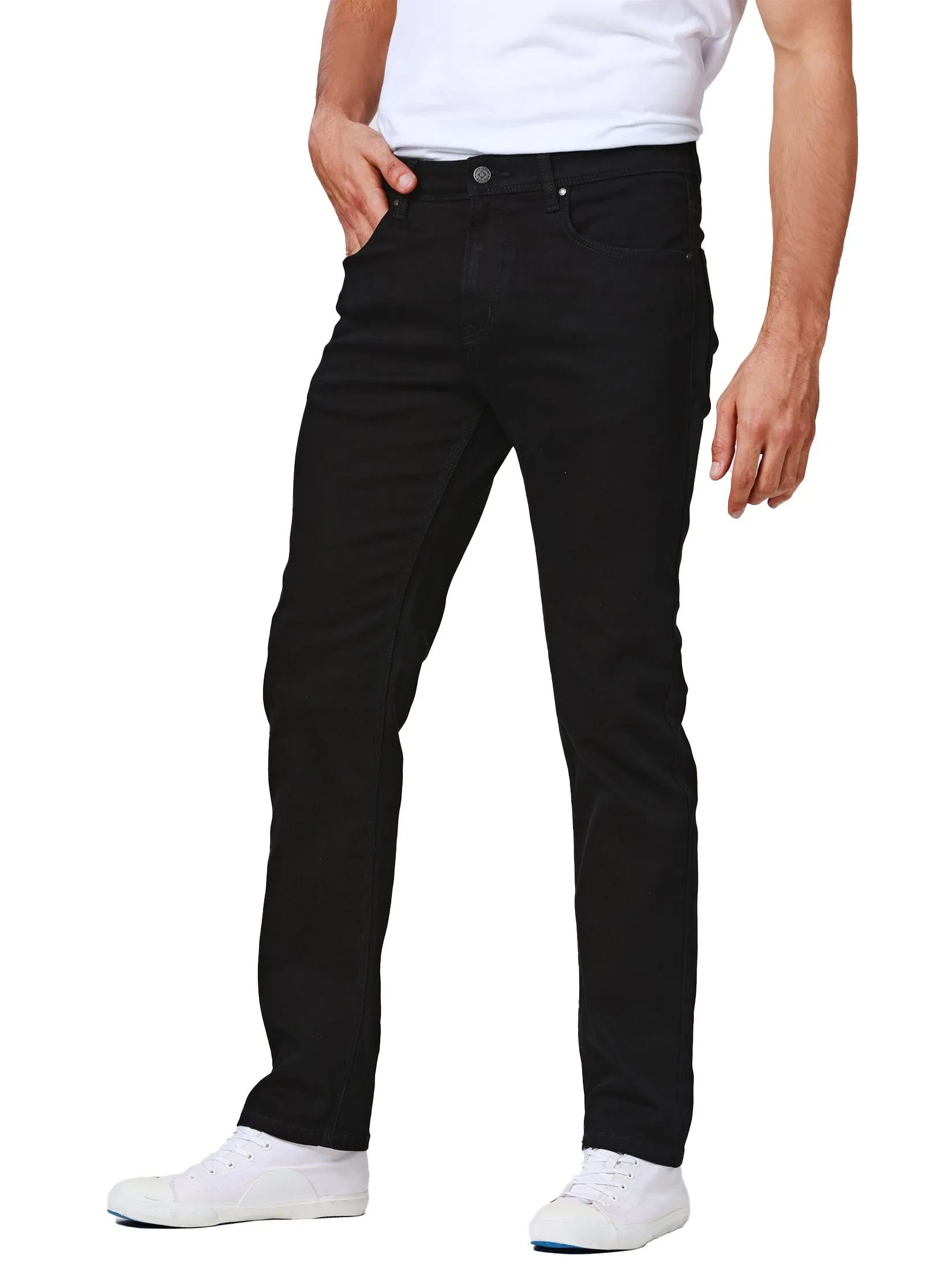 JOHN HENRY Men's Jeans (Slim Fit) DENIM Black