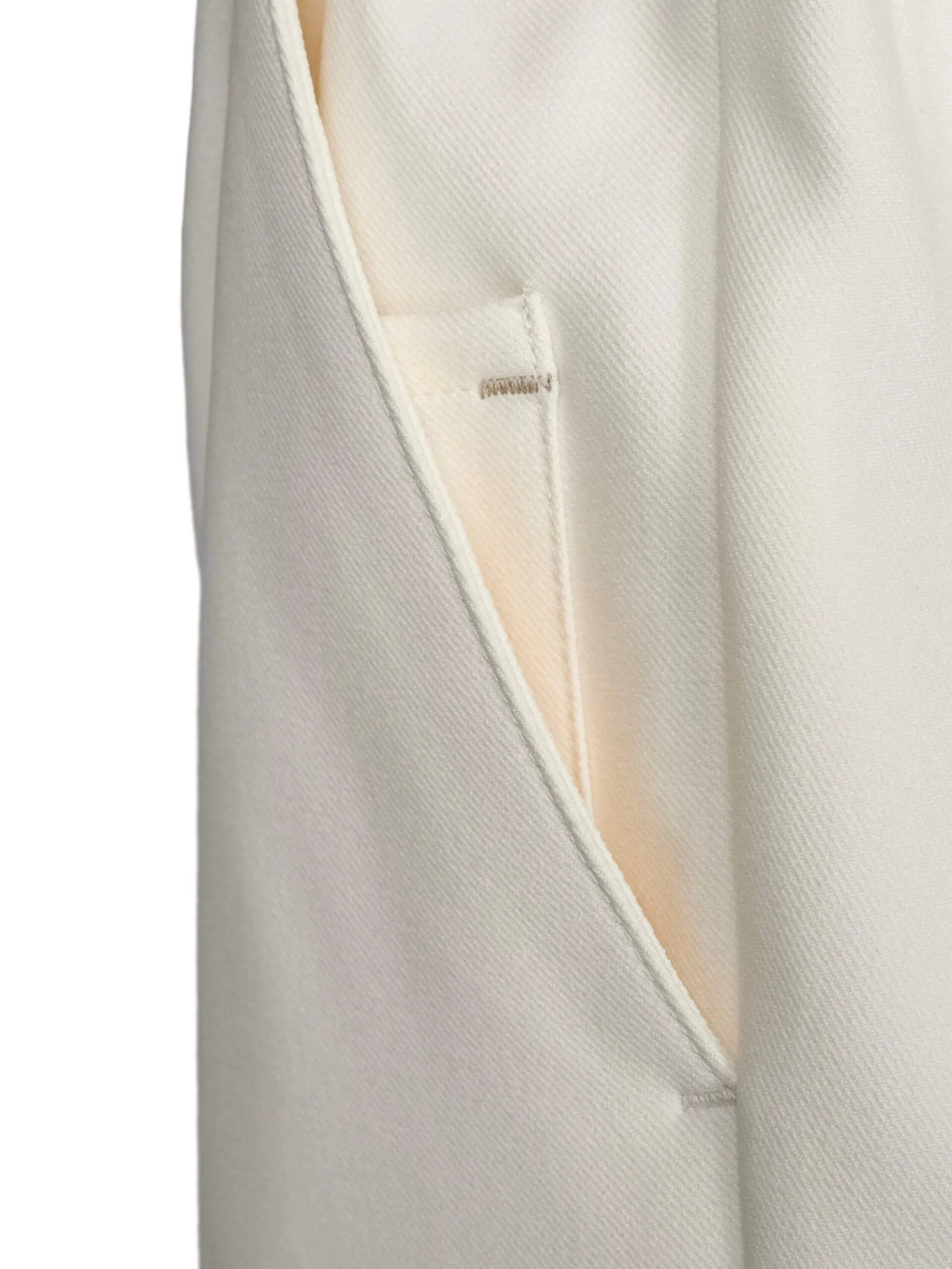 TAKEO KIKUCHI MEN WHITE LIGHT FAUX DENIM CARGO SHORTS PANTS