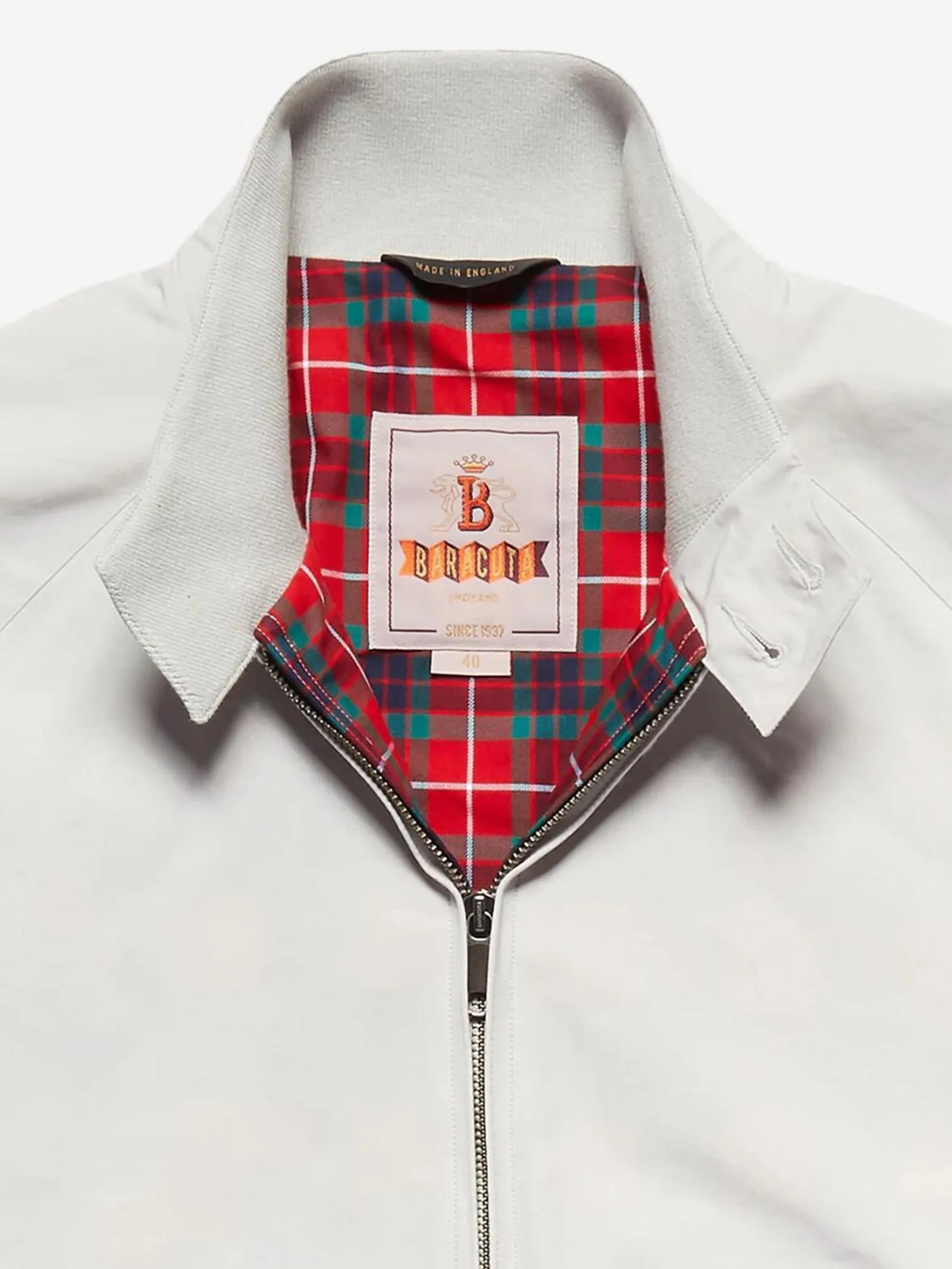 BARACUTA Unisex Harrington Jacket G9 Mist