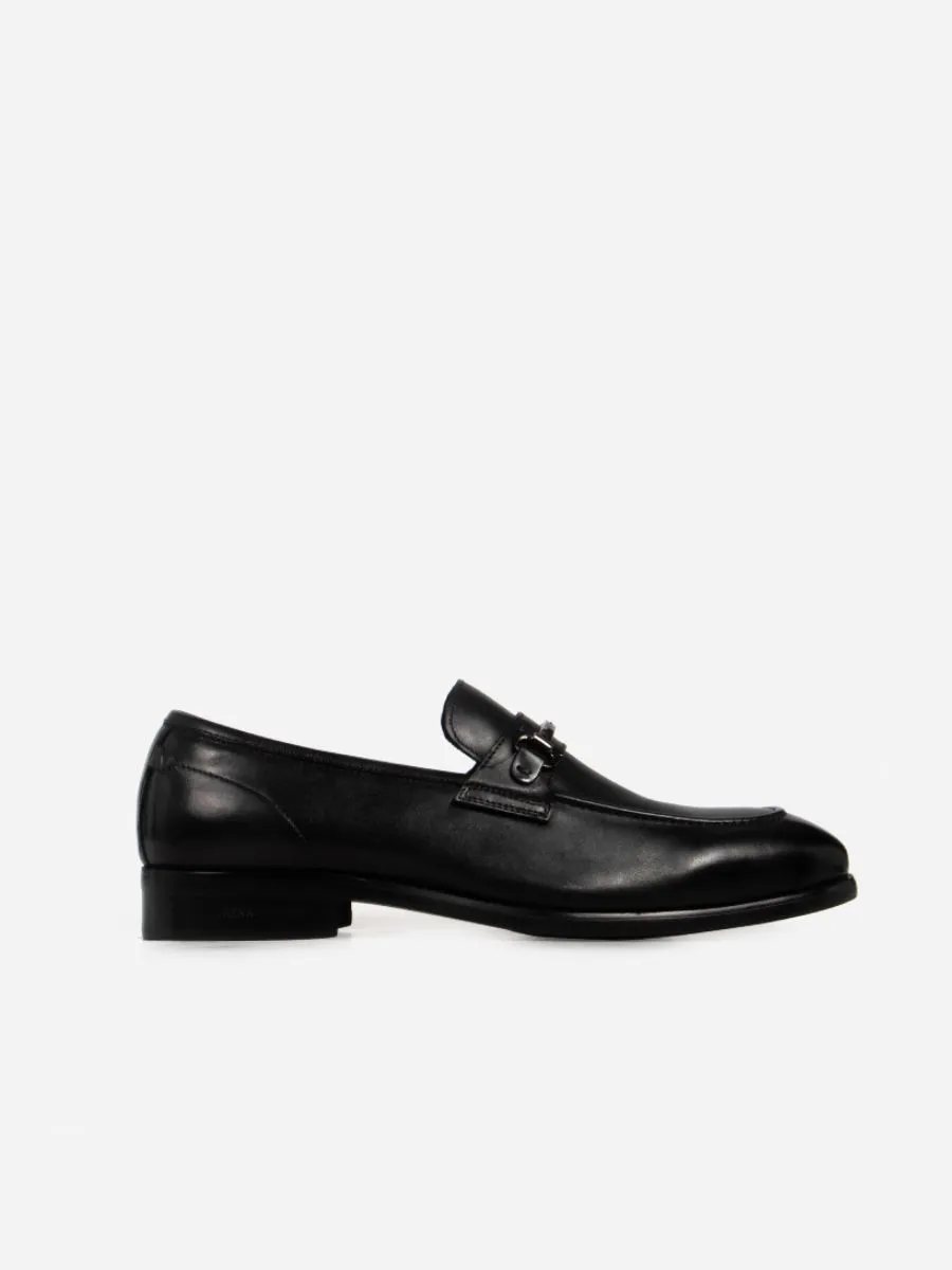 KENNETH COLE MEN'S LOAFER SHOES CALMAN / BLACK