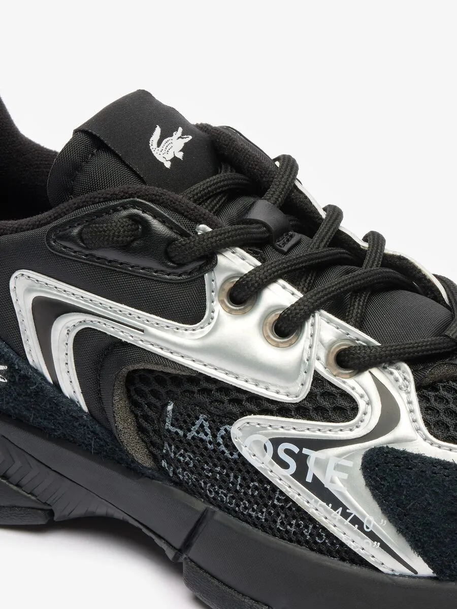 LACOSTE Black Women’s L003 Neo Contrasted Trainers