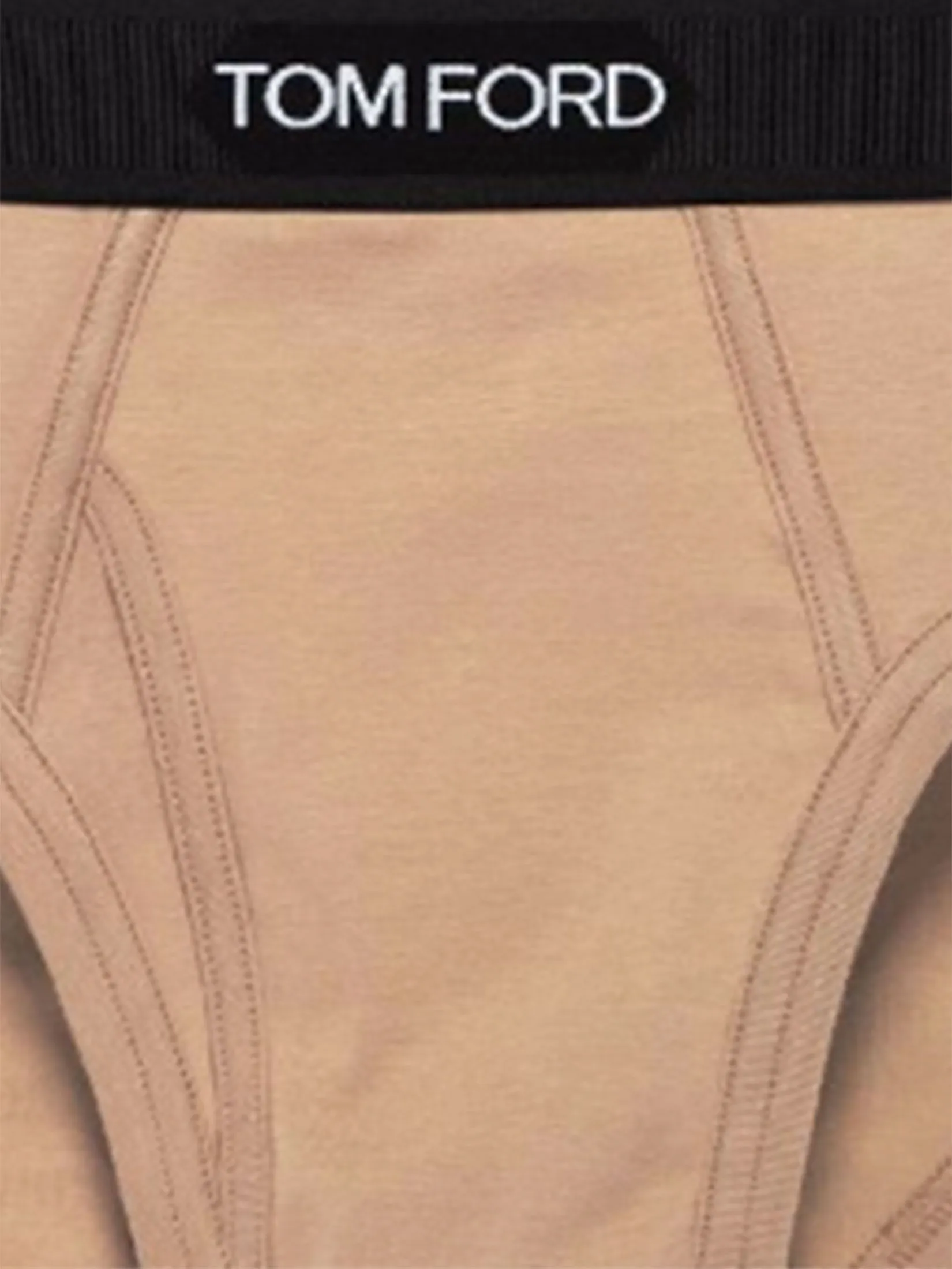 TOM FORD UNDERWEAR Men Brief Cotton Nude
