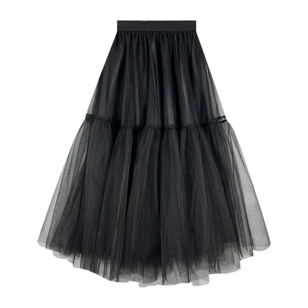 ICONIC BLACK TULLE SKIRT