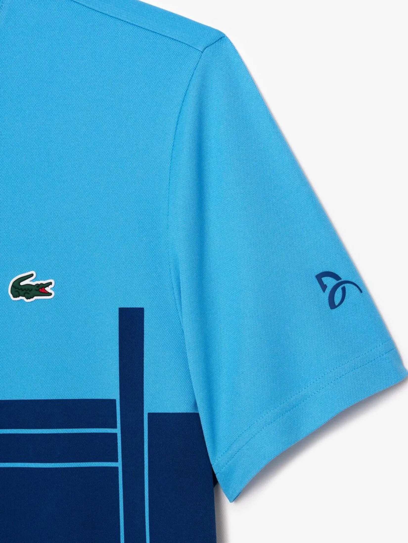 LACOSTE Lacoste Tennis x Novak Djokovic T-shirt Blue