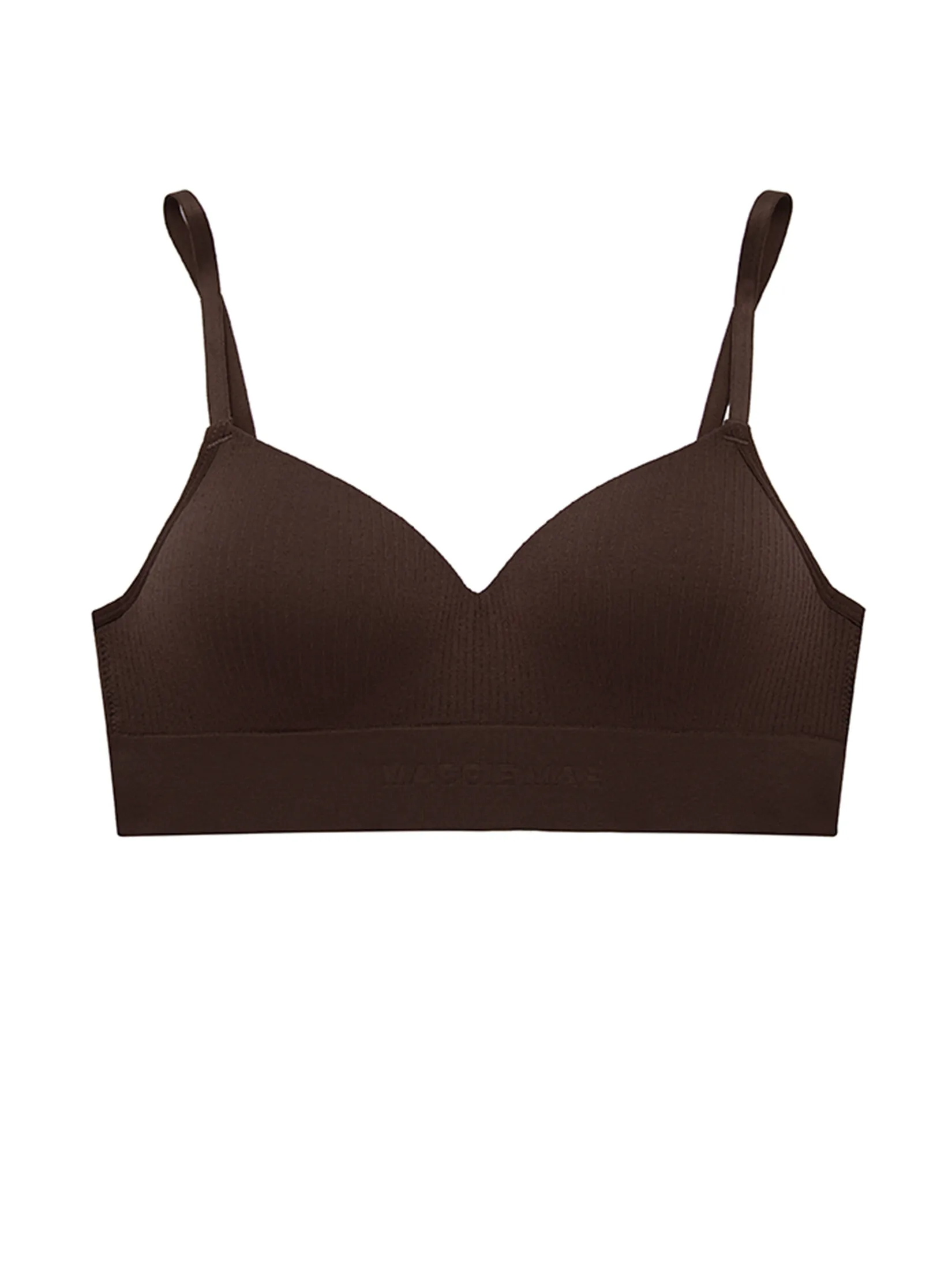 SABINA Bra Wireless Woman Soft and Cozy - Chocolate