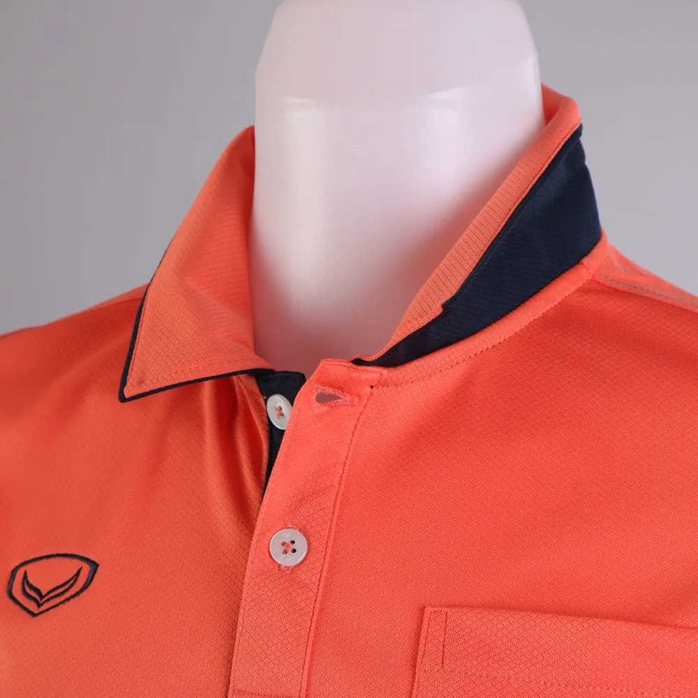 GRAND SPORT Orange Men's polo shirt (012582)