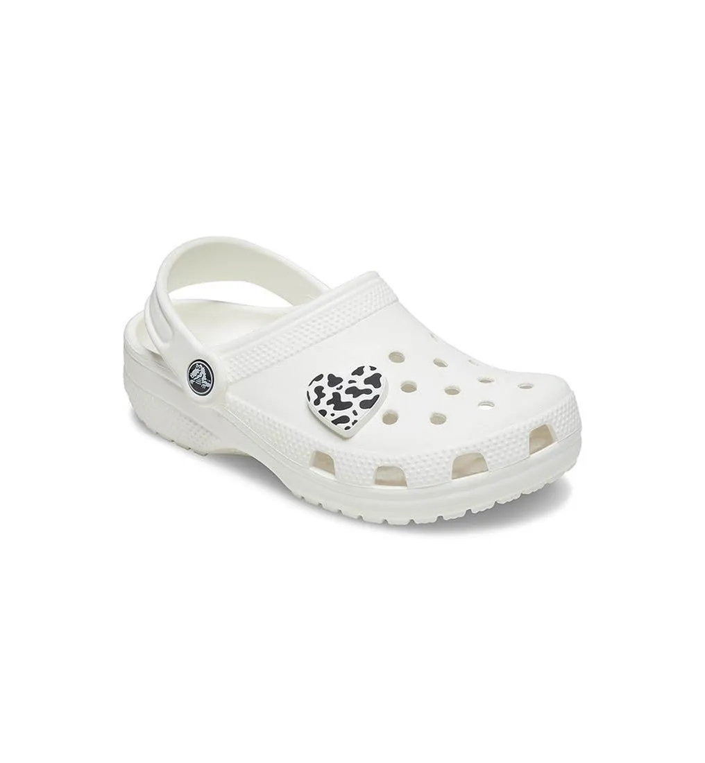 CROCS Jibbitz Shoes Charm Cow Print Heart Multi Color - CR024AC942CMTH