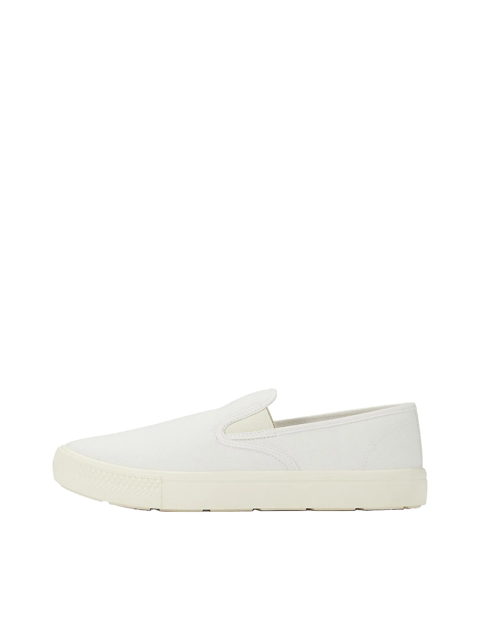 MUJI Men Slip-On Sneakers Less Tiring Off white